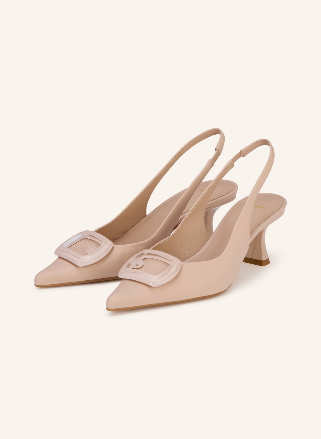 Produktový obrázek Zinda Zinda Slingpumps S Otevřenou Patou Parma světle růžová