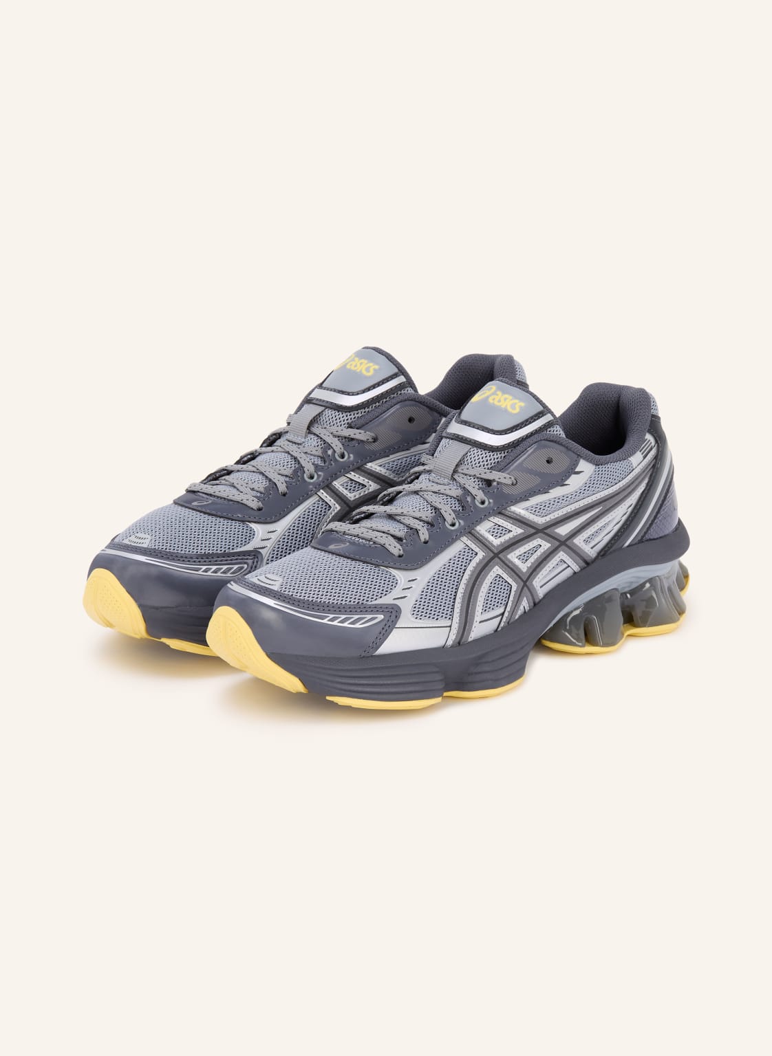 Produktový obrázek ASICS Asics Sneakersy Gel-Kinetic Fluent tmavě šedá / šedá / žlutá