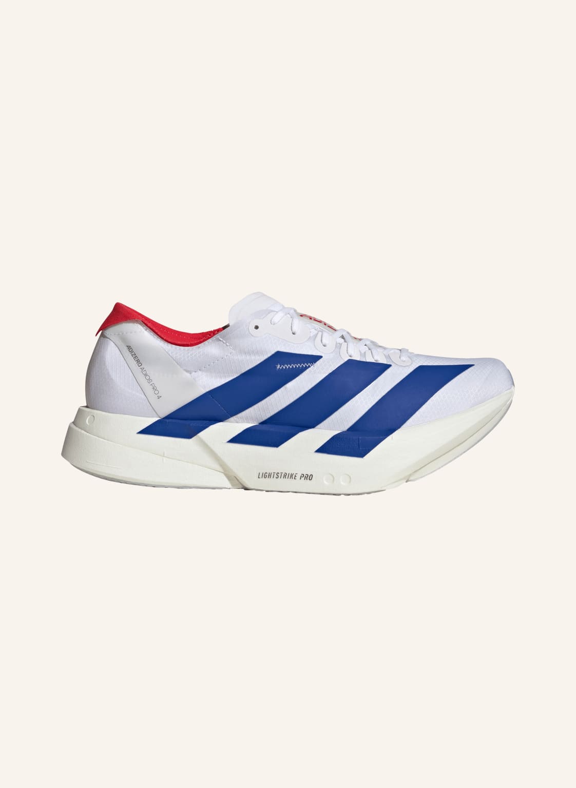 Produktový obrázek Adidas Adidas Běžecké Boty Adizero Adios Pro 4 bílá / červená / modrá