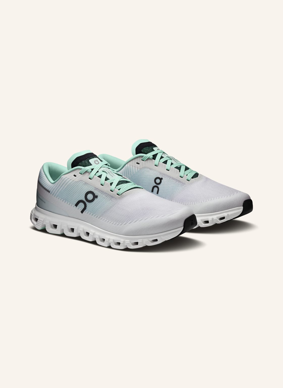 Produktový obrázek On On Sneakersy Cloud 6 Push bílá / světle zelená / černá