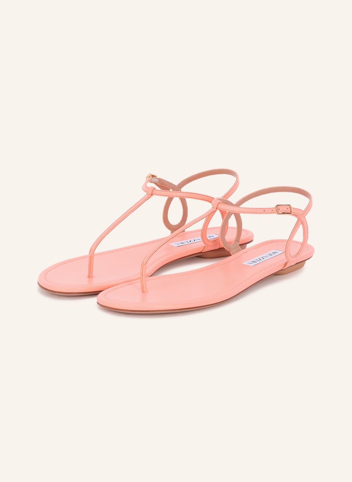 Produktový obrázek AQUAZZURA Aquazzura Žabky Almost Bare světle červená