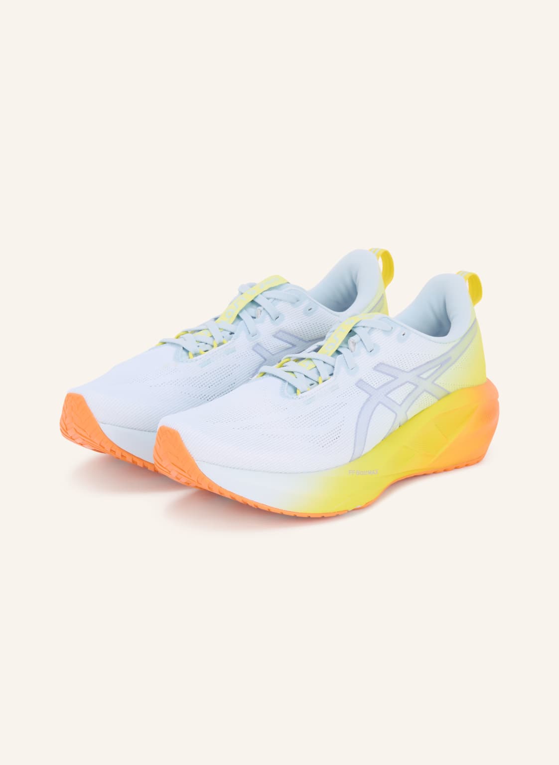 Produktový obrázek ASICS Asics Běžecké Boty Novablast 5 černošedá / oranžová / tmavě žlutá