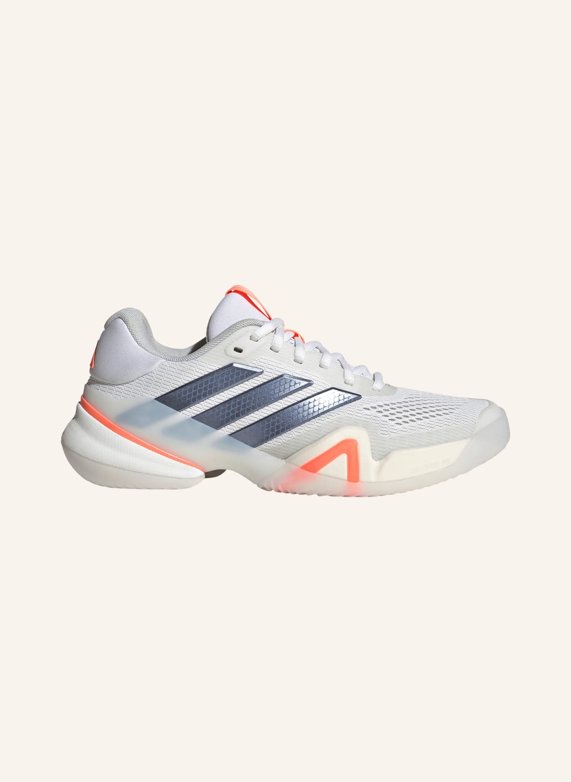 Produktový obrázek Adidas Adidas Tenisové Boty Barricade 14 bílá / stříbrná / neonově oranžová