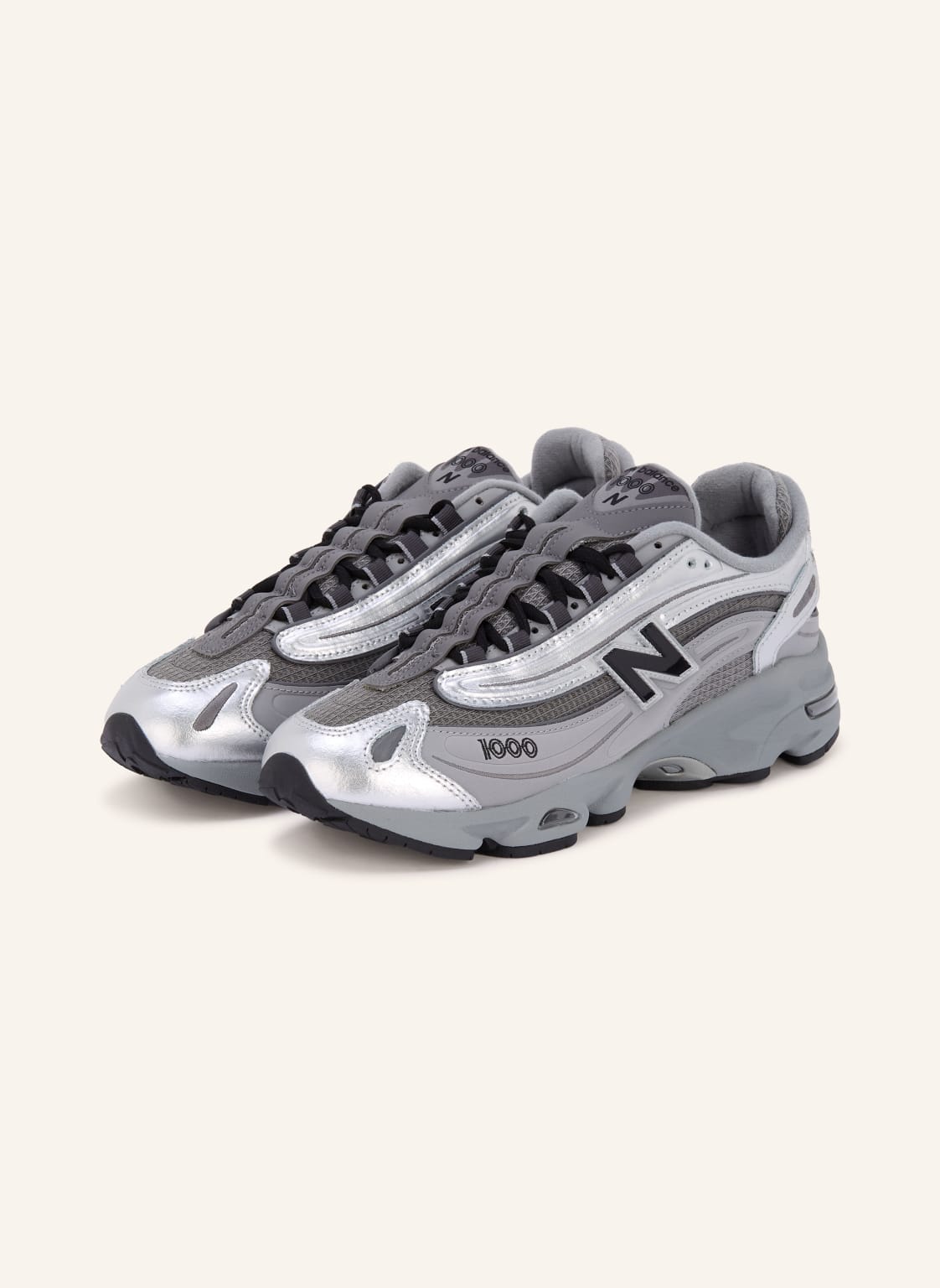 Produktový obrázek New Balance New Balance Tenisky 1000 stříbrná / tmavě šedá / černá