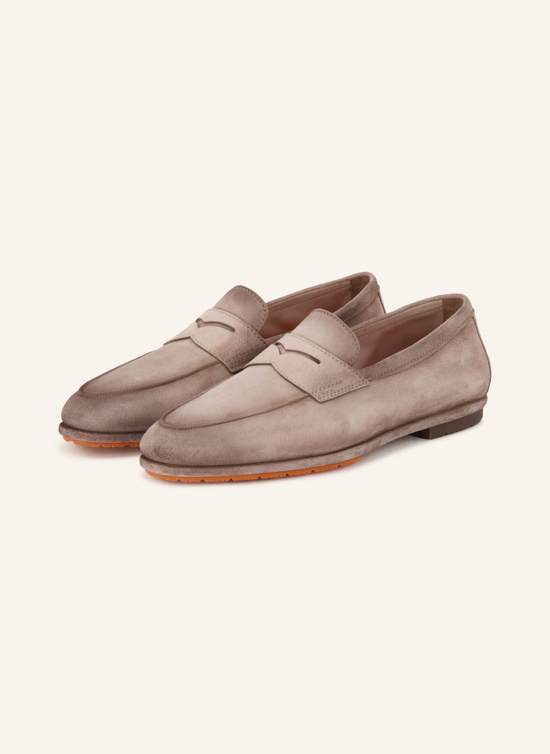 Produktový obrázek Santoni Santoni Mokasyny Carlo světle hnědá