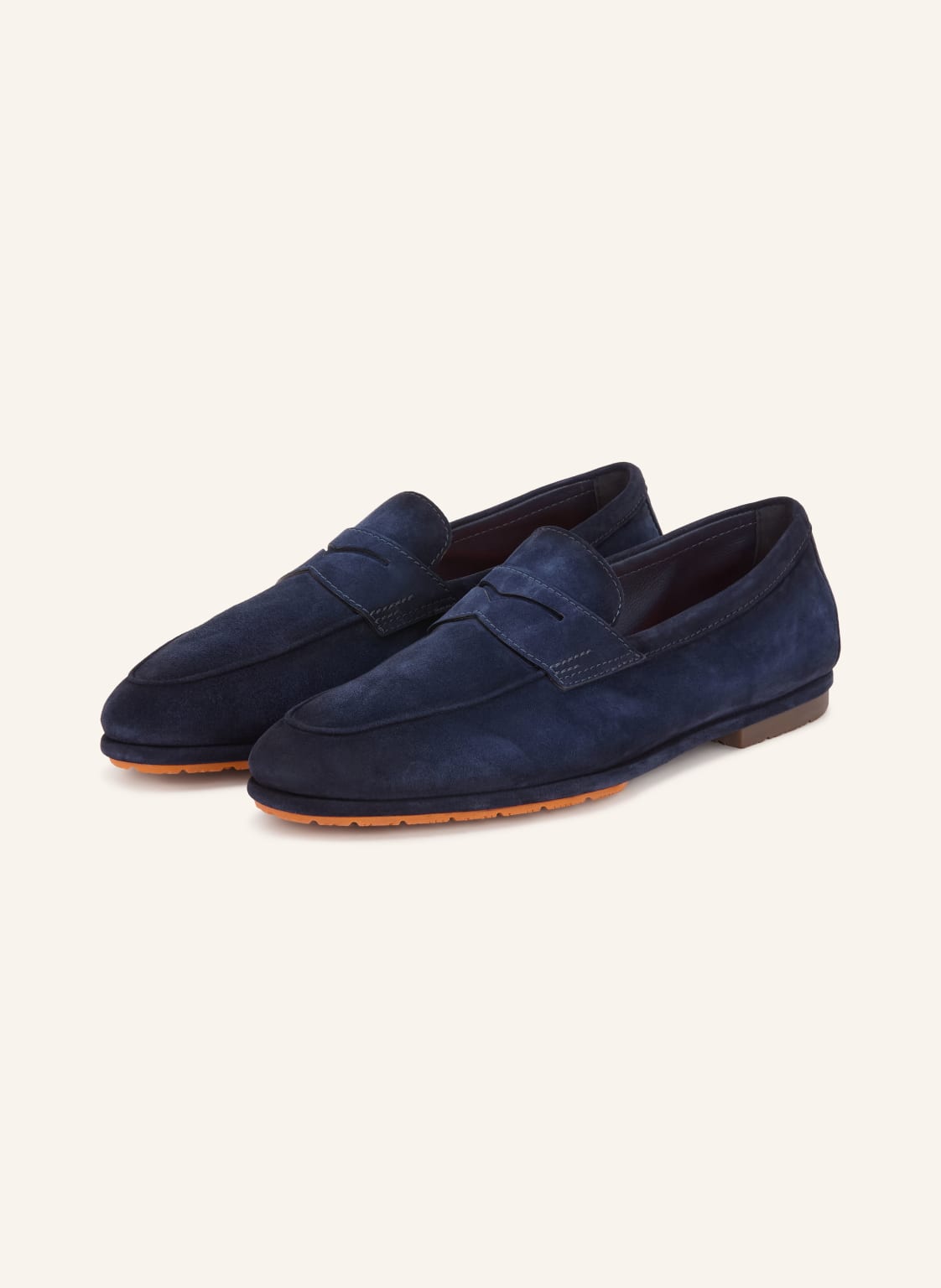 Produktový obrázek Santoni Santoni Penny Mokasíny Carlo tmavě modrá