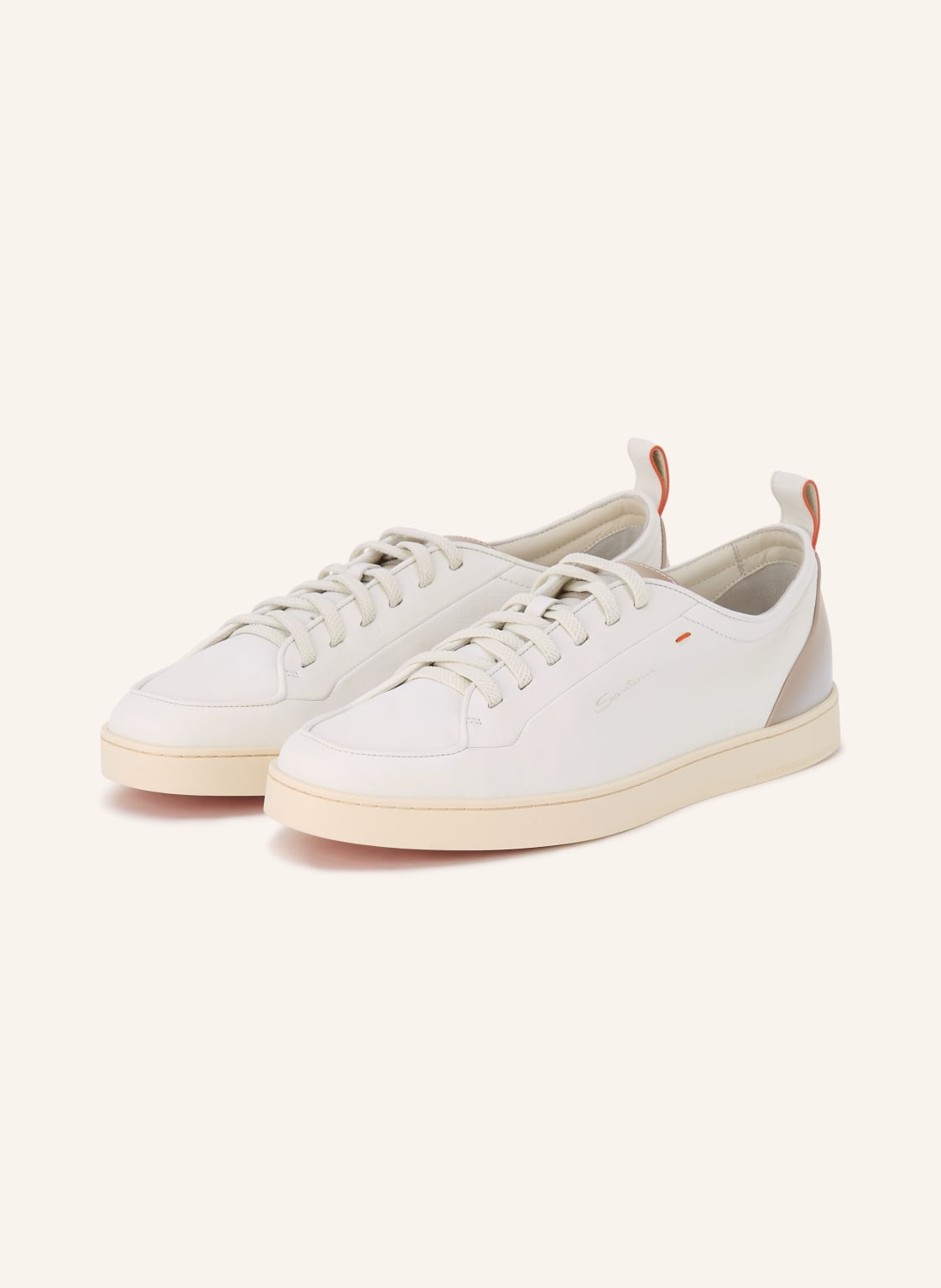 Produktový obrázek Santoni Santoni Tenisky Montecarlo bílá / světle šedá