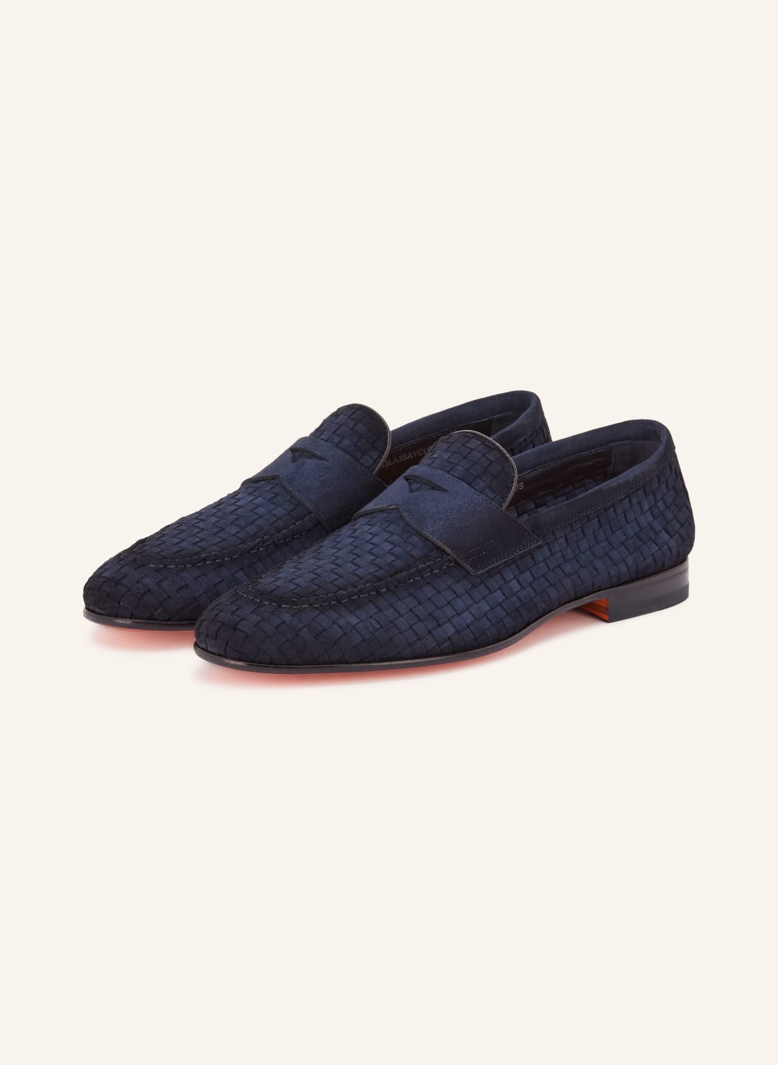 Produktový obrázek Santoni Santoni Penny Loafer tmavě modrá