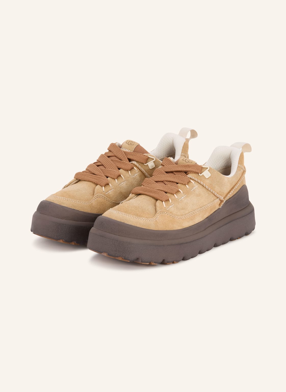 Produktový obrázek Ugg Ugg Tenisky Heritage Utility světle hnědá / tmavě hnědá