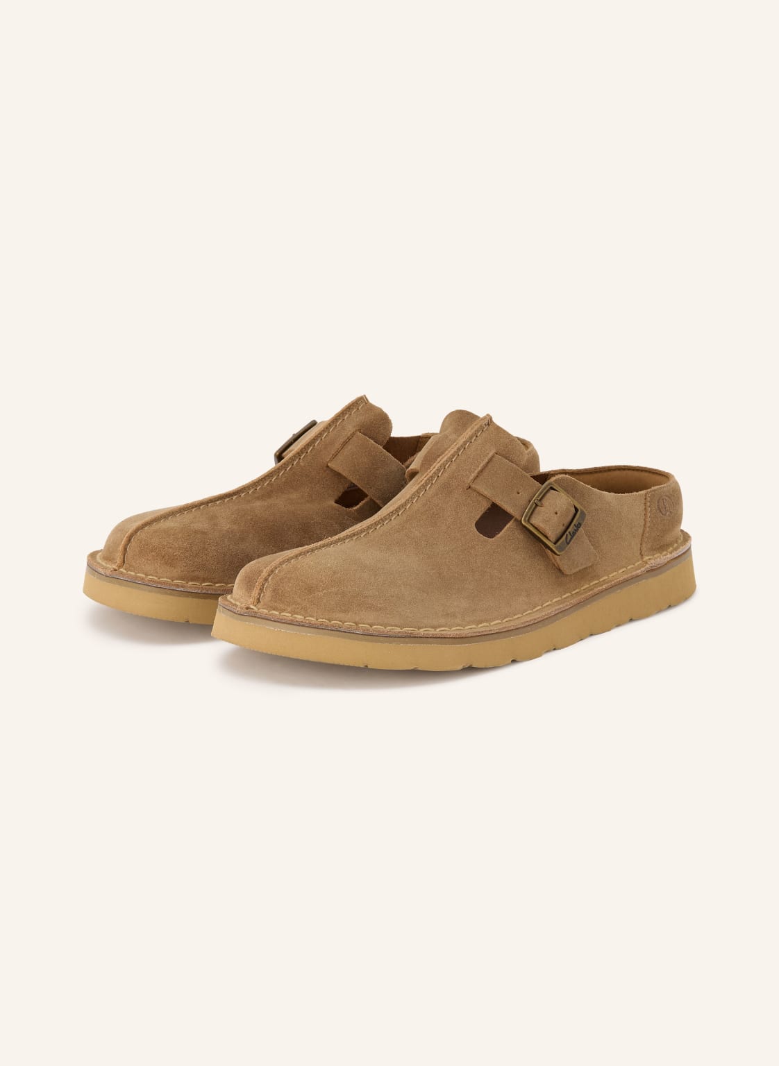Produktový obrázek Clarks Clarks Pantofle Solsbury Mule béžová
