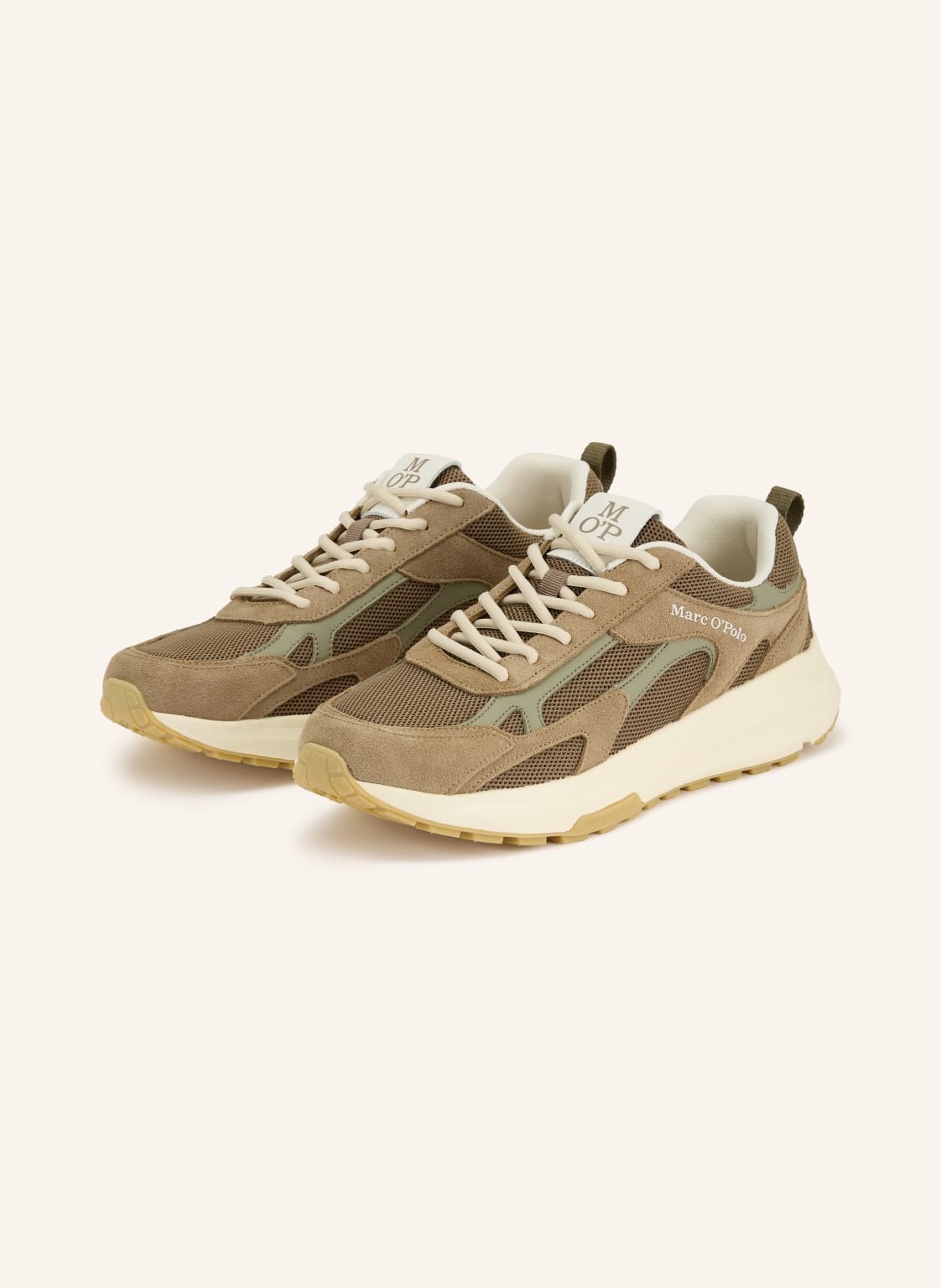 Produktový obrázek Marc O'Polo Marc O'polo Tenisky Louis khaki / hnědá / olivová