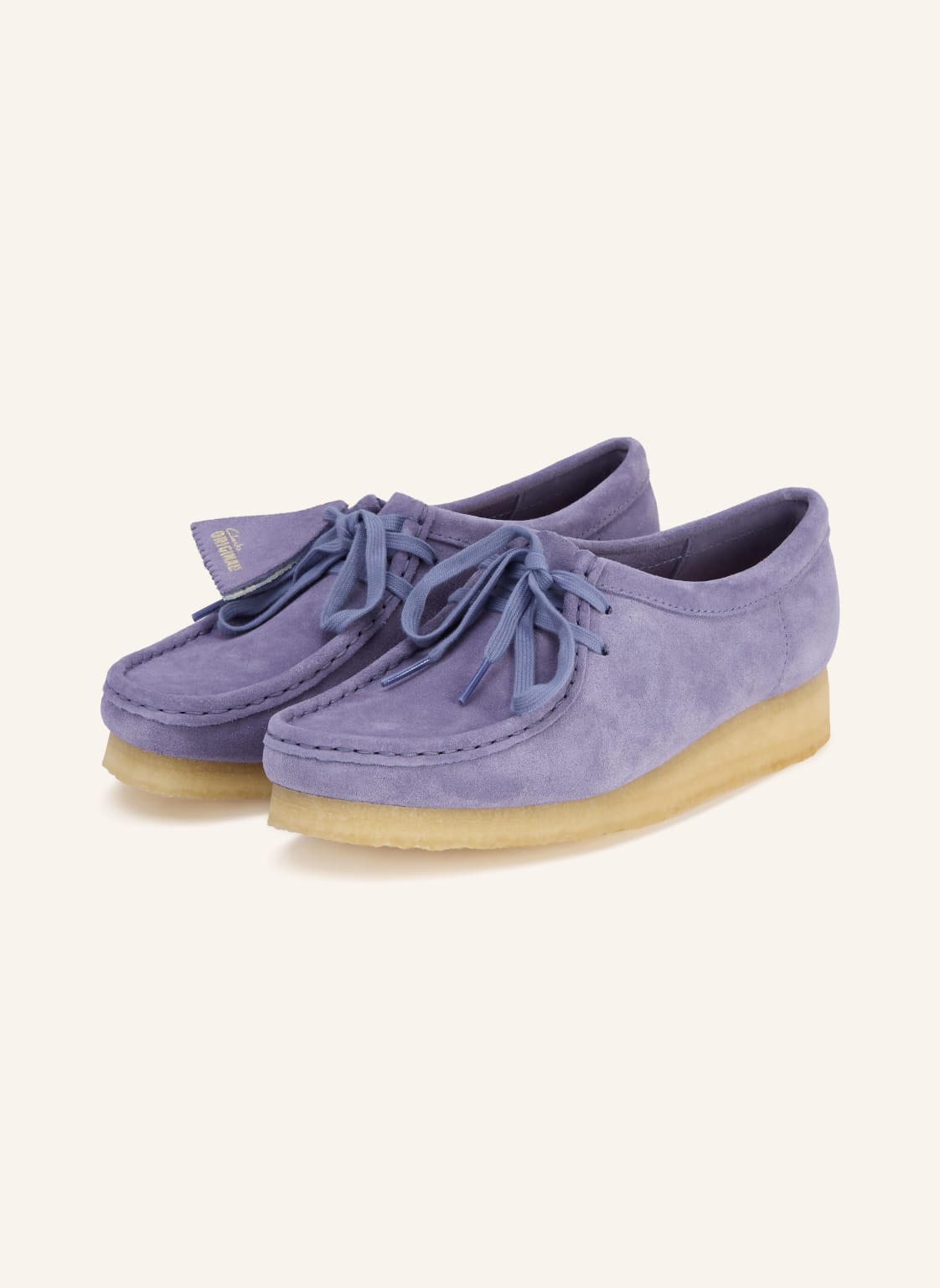 Produktový obrázek Clarks Originals Clarks Originals Šněrovací Boty Wallabee fialová