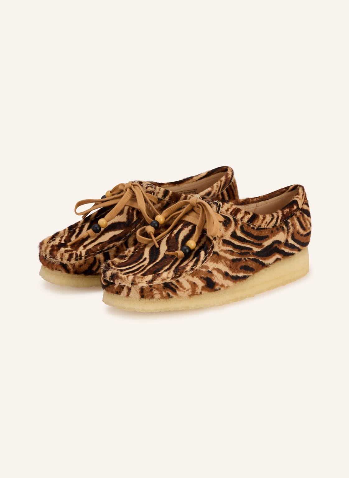 Produktový obrázek Clarks Originals Clarks Originals Šněrovací Boty Wallabee béžová / hnědá / černá