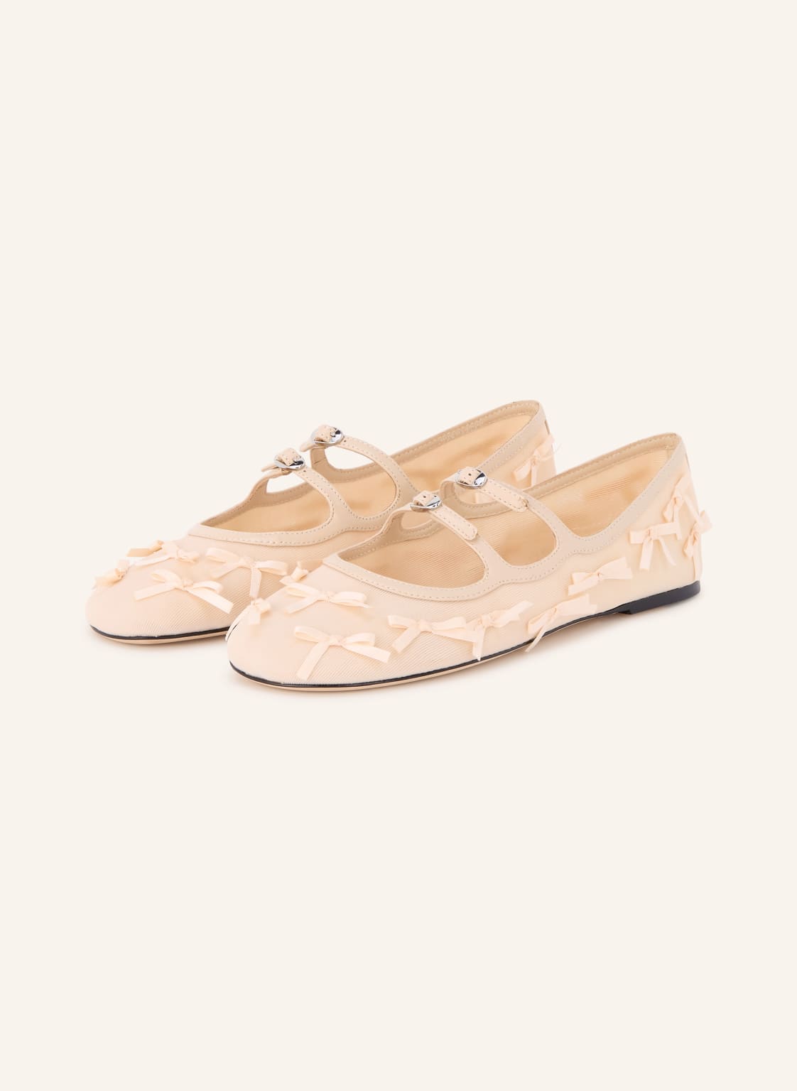 Produktový obrázek Marc Jacobs Marc Jacobs Baleríny The Kiki Ballerina béžová