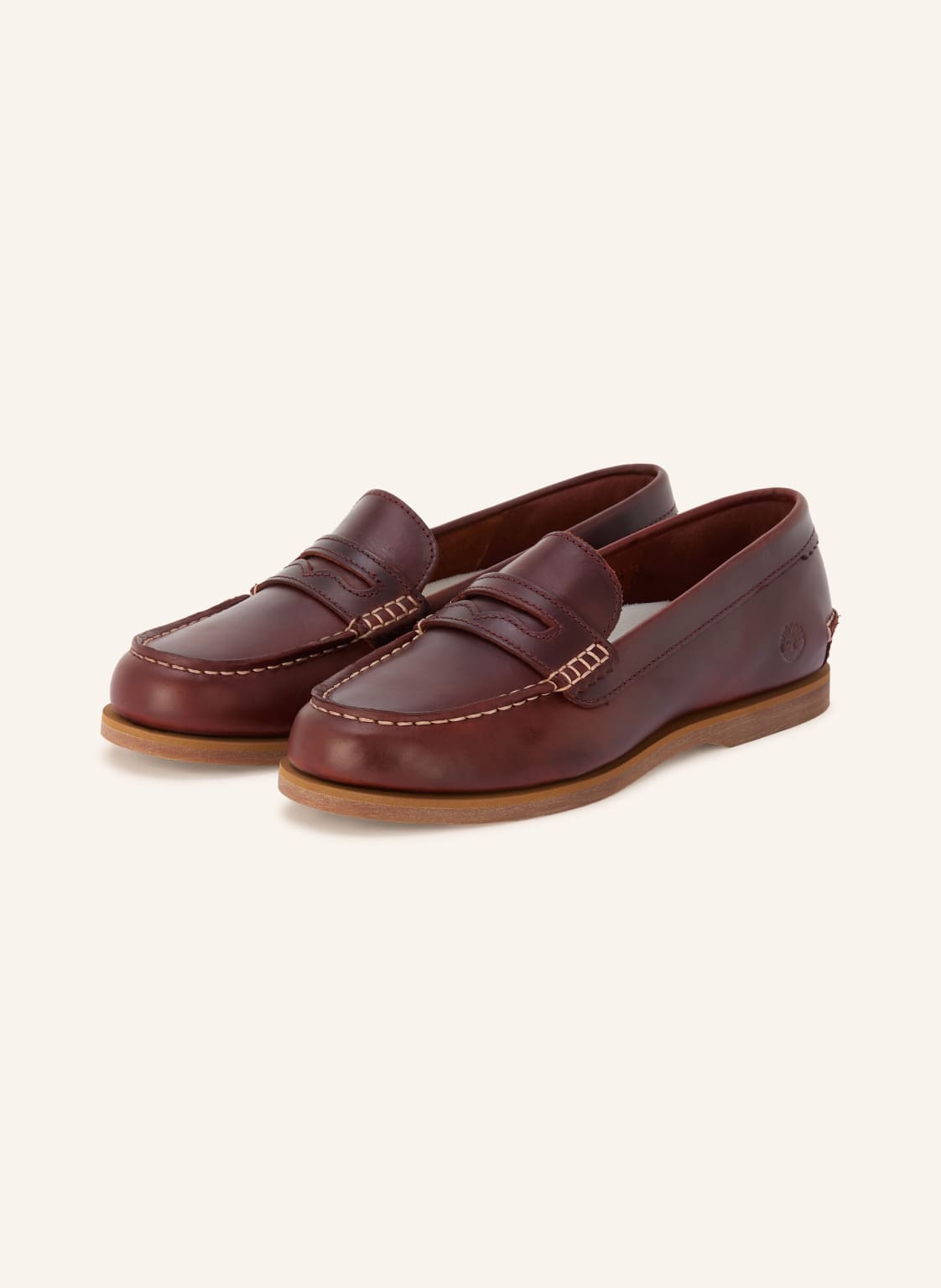 Produktový obrázek Timberland Timberland Penny Mokasíny Classic tmavě červená