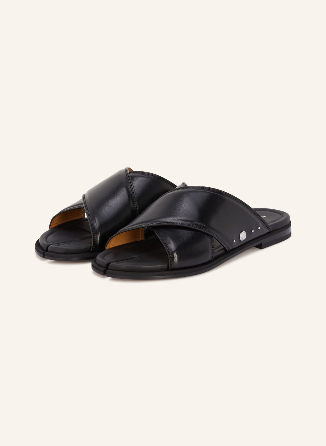 Produktový obrázek Maison Margiela Maison Margiela Pantofle Tabi černá