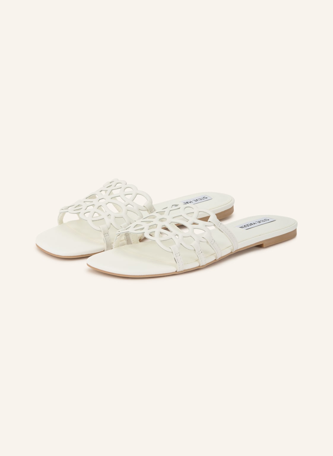 Produktový obrázek Steve Madden Steve Madden Pantofle Lotus bílá