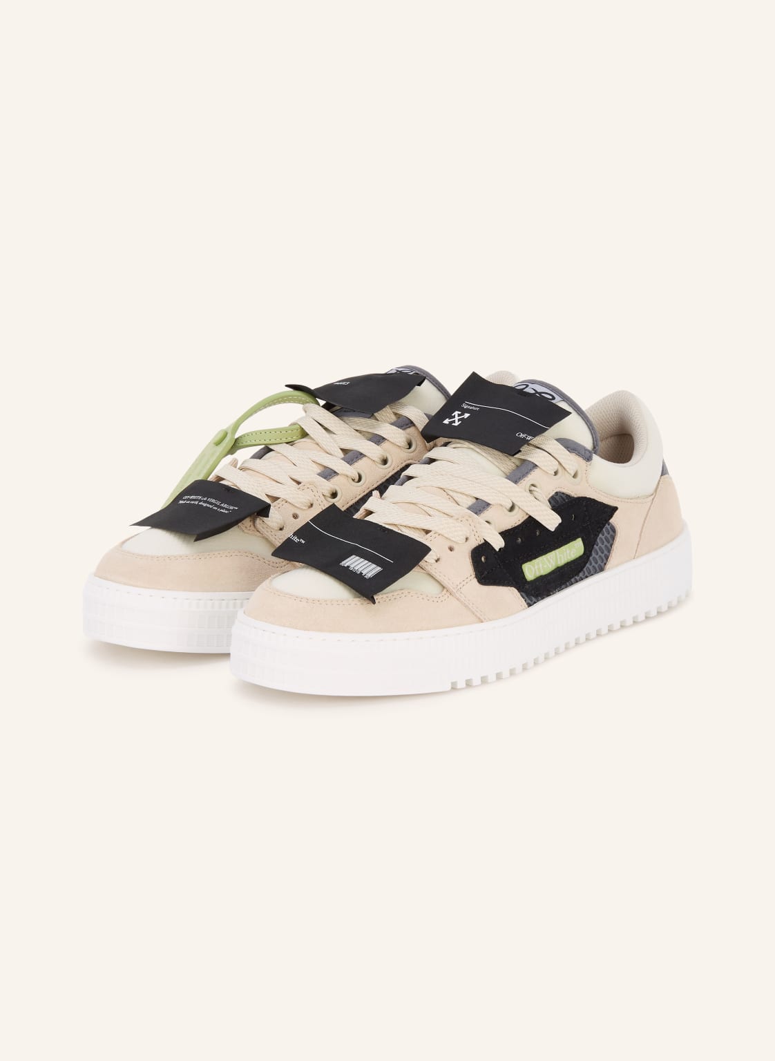 Produktový obrázek Off-White Off-White Tenisky 3.0 Off Court béžová / šedá