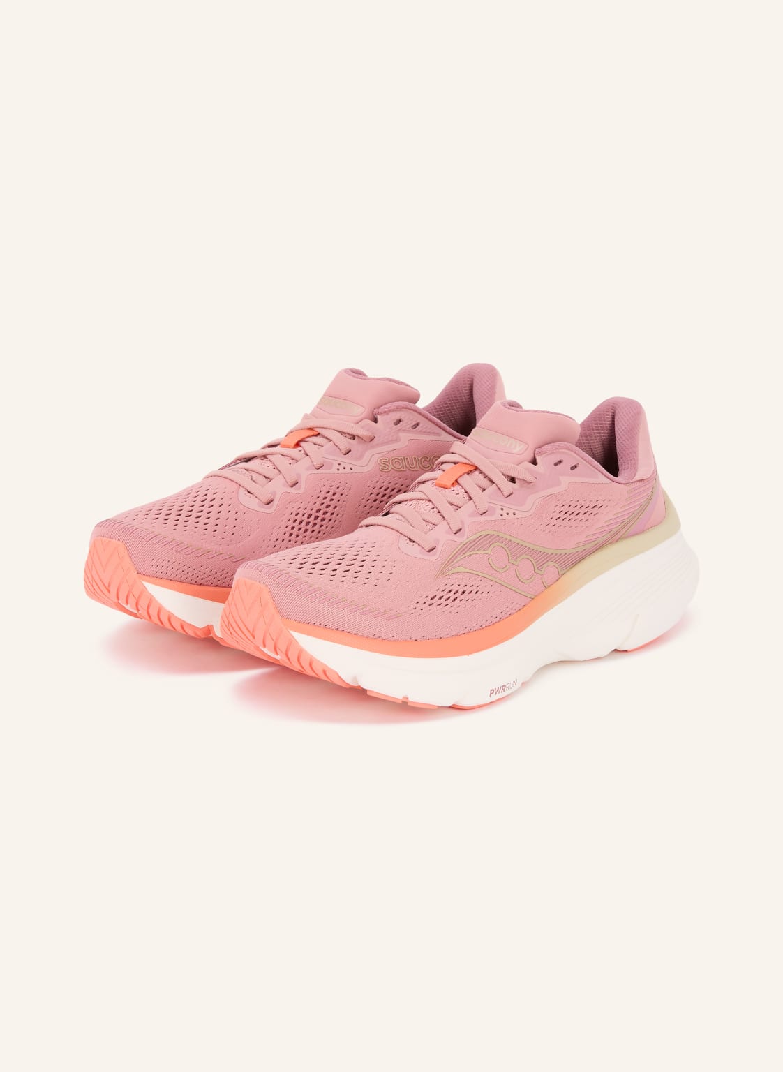 Produktový obrázek Saucony Saucony Běžecké Boty Guide 19 starorůžová / zlatá