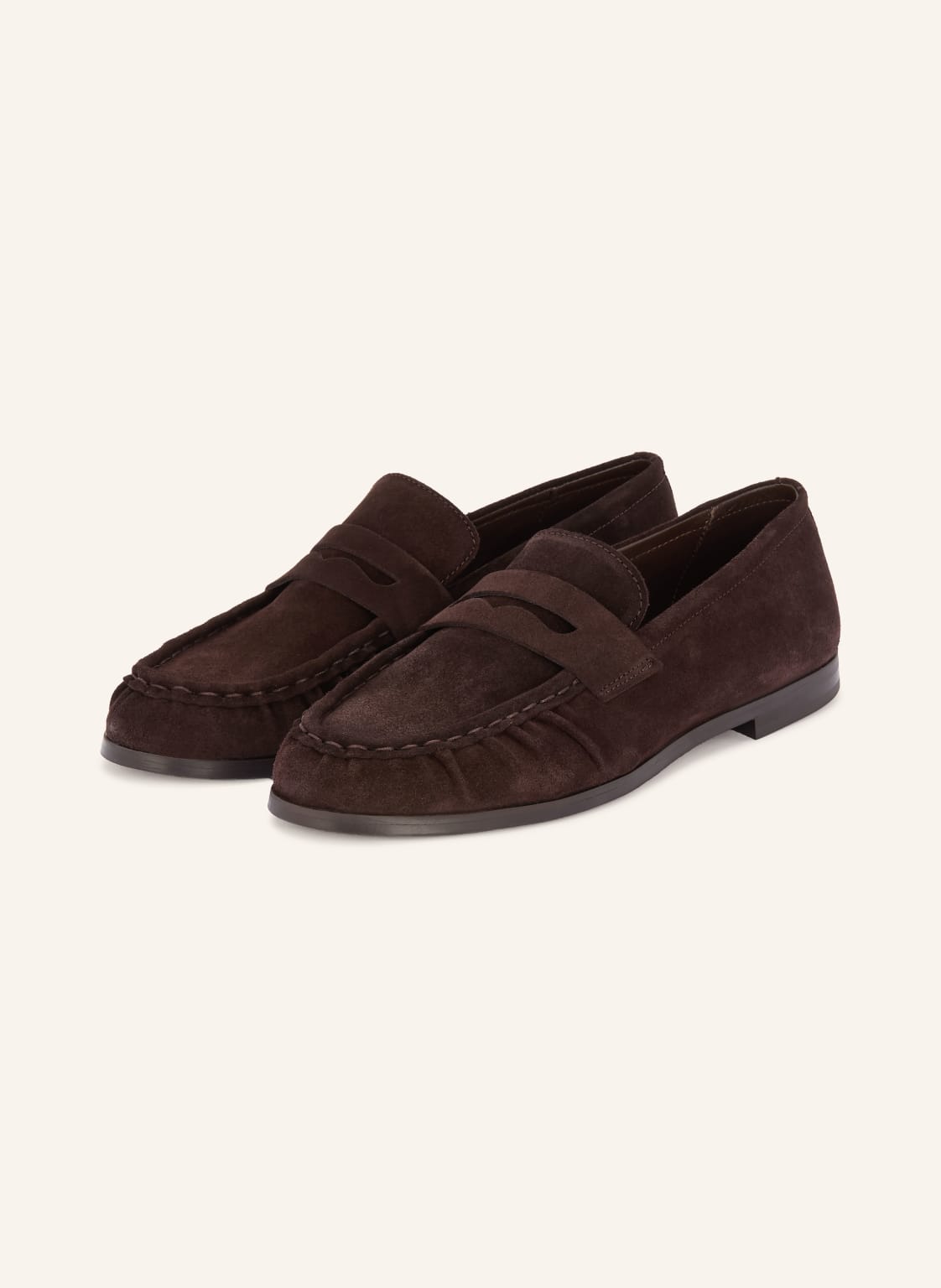 Produktový obrázek Mrs & HUGS Mrs & Hugs Penny Loafers tmavě hnědá