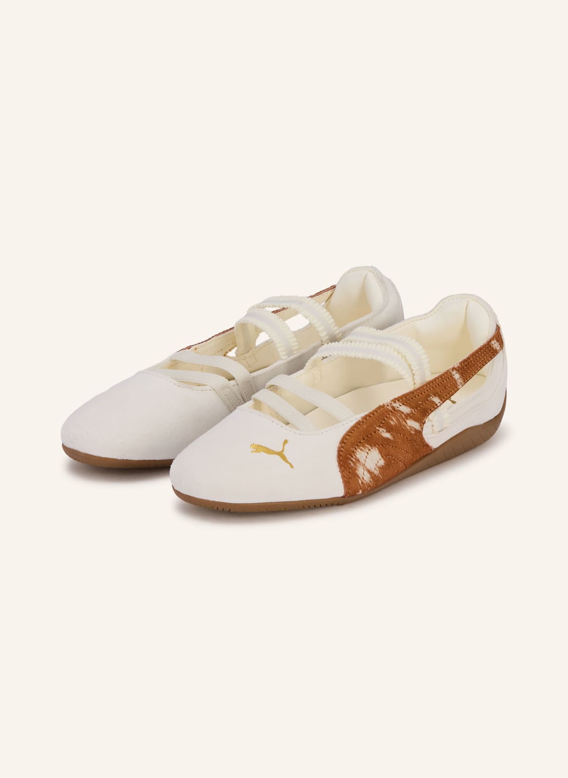 Produktový obrázek Puma Puma Tenisky Speedcat Ballet krémová / hnědá
