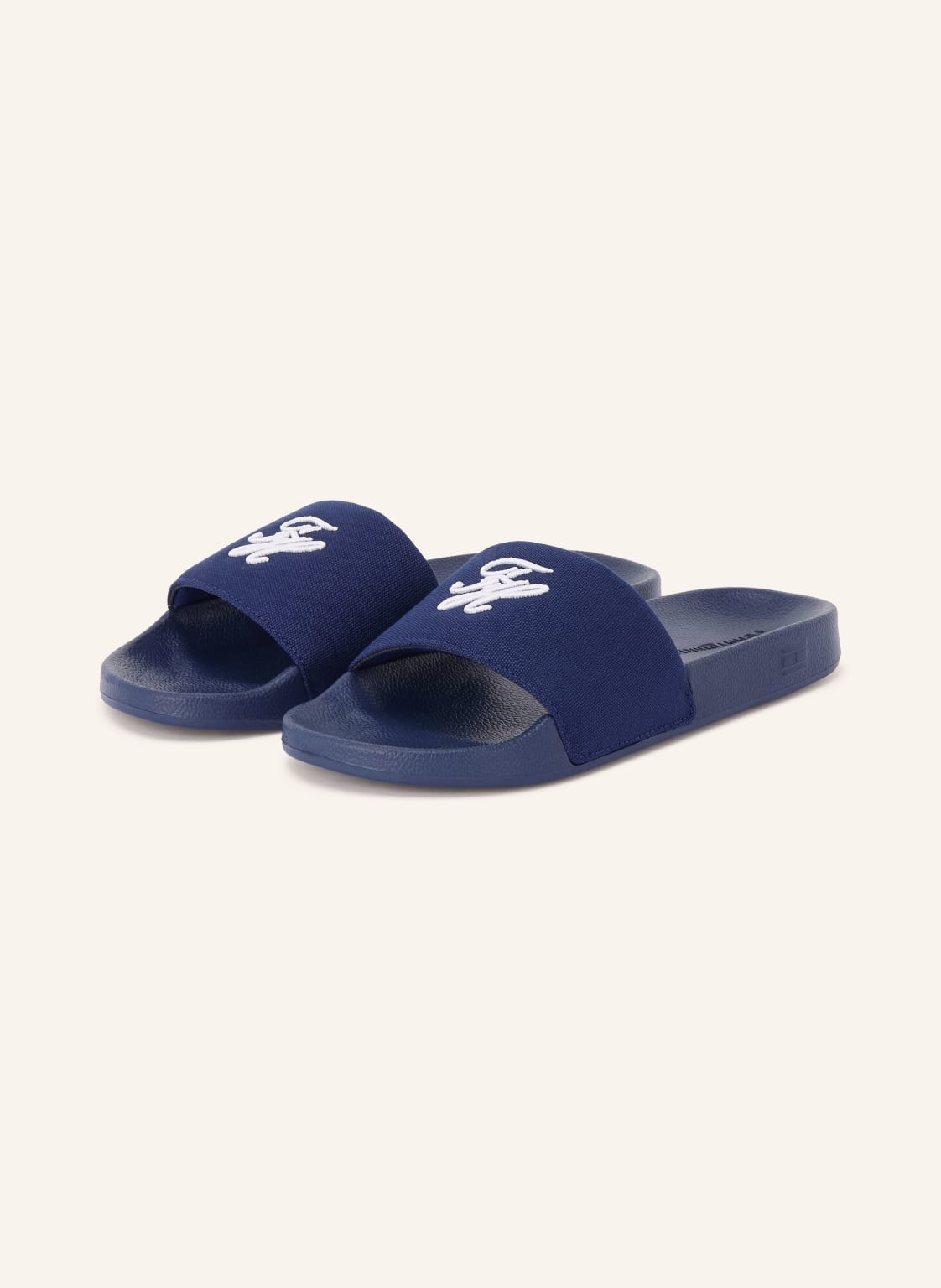 Produktový obrázek Tommy Hilfiger Tommy Hilfiger Pantofle tmavě modrá / bílá