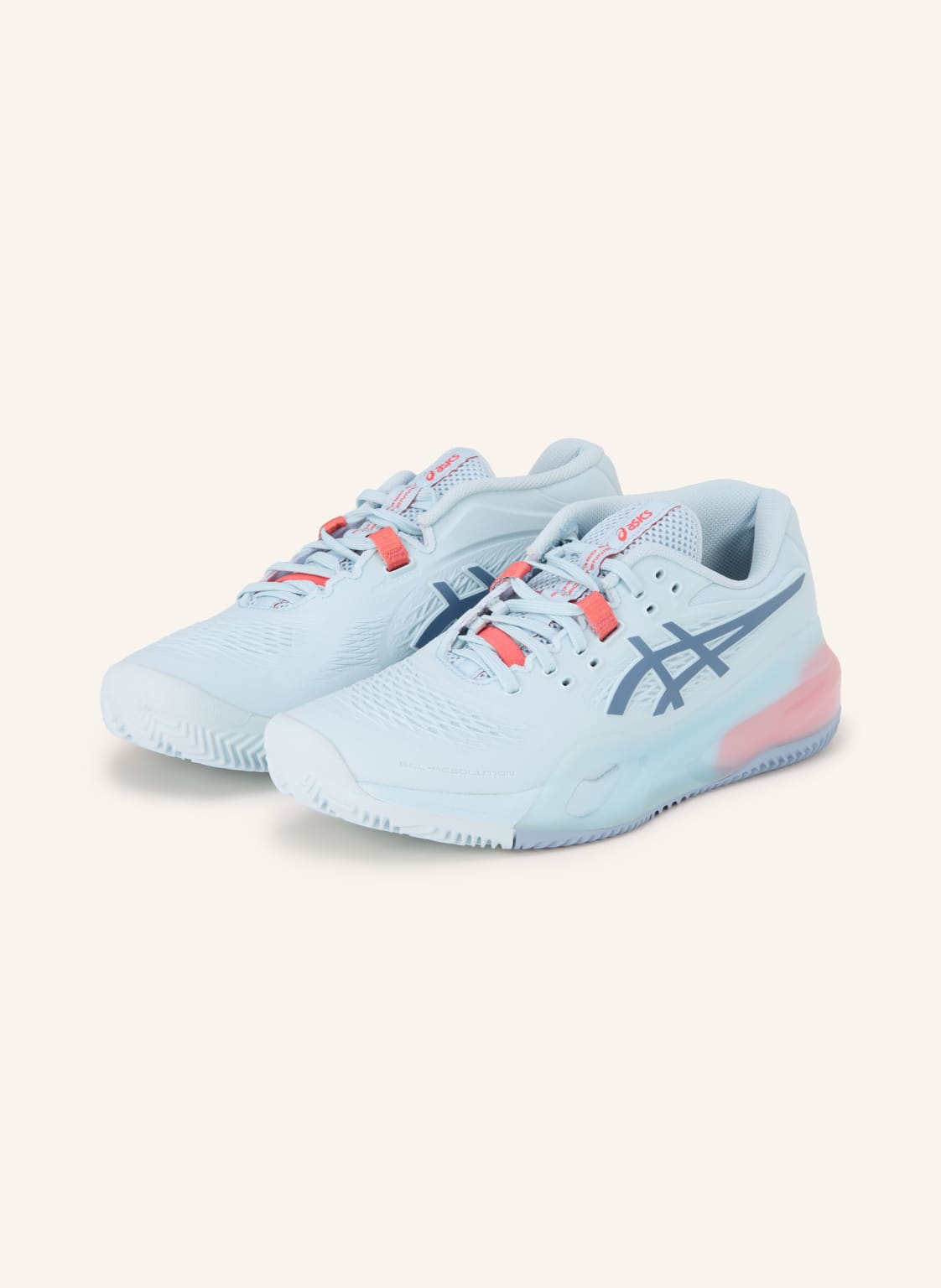 Produktový obrázek ASICS Asics Tenisové Boty Gel-Resolution X Clay tmavě modrá / světle červená