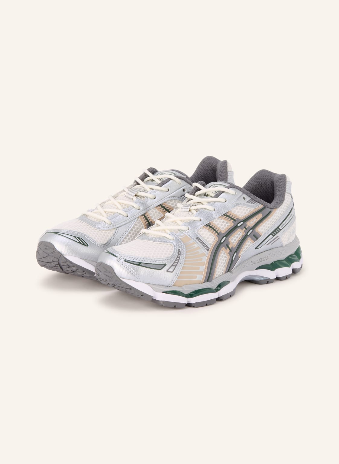 Produktový obrázek ASICS Asics Sneakersy Gel-Kayano 12.1 krémová / stříbrná / tmavě zelená