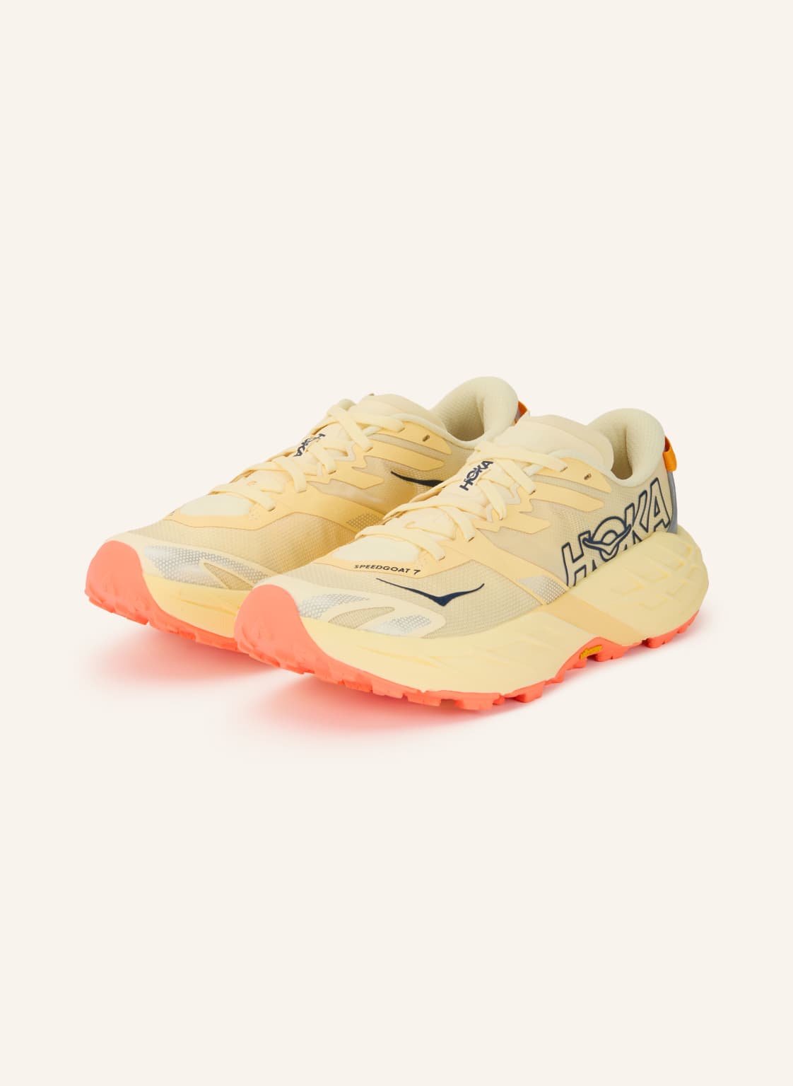 Produktový obrázek HOKA Hoka Boty Na Trailový Běh Speedgoat 7 tmavě žlutá / oranžová