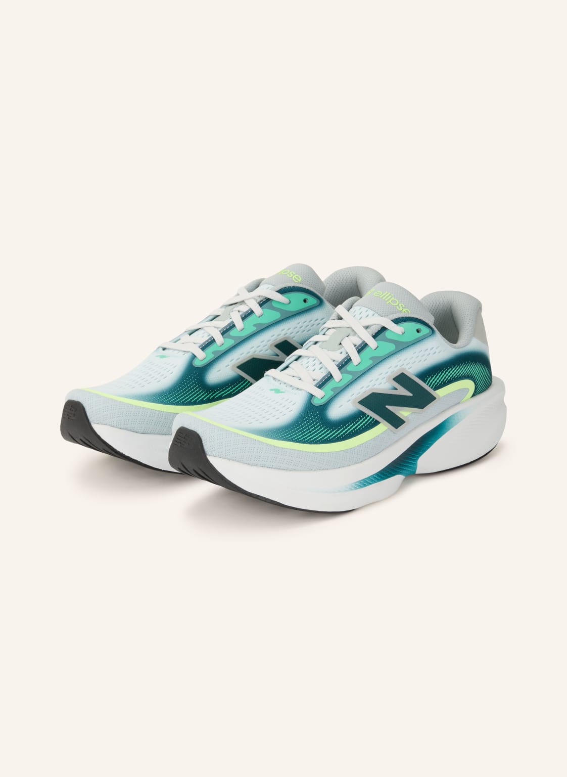 Produktový obrázek New Balance New Balance Běžecké Boty Ellipse v1 tmavě zelená / světle šedá / neonově žlutá