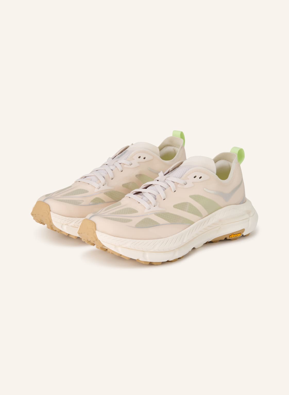Produktový obrázek HOKA Hoka Tenisky Mafate Speed 4 Lite béžová / stříbrná