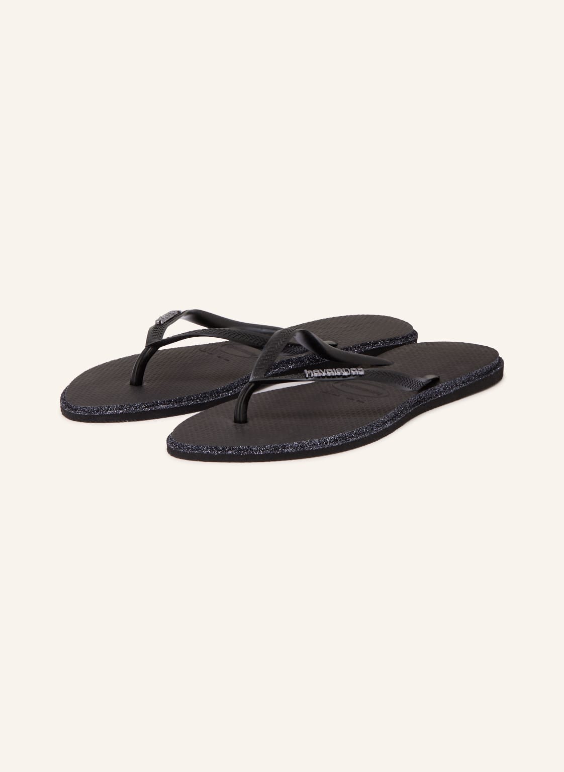 Produktový obrázek Havaianas Havaianas Prstové Sandály Slim Point Glitter černá