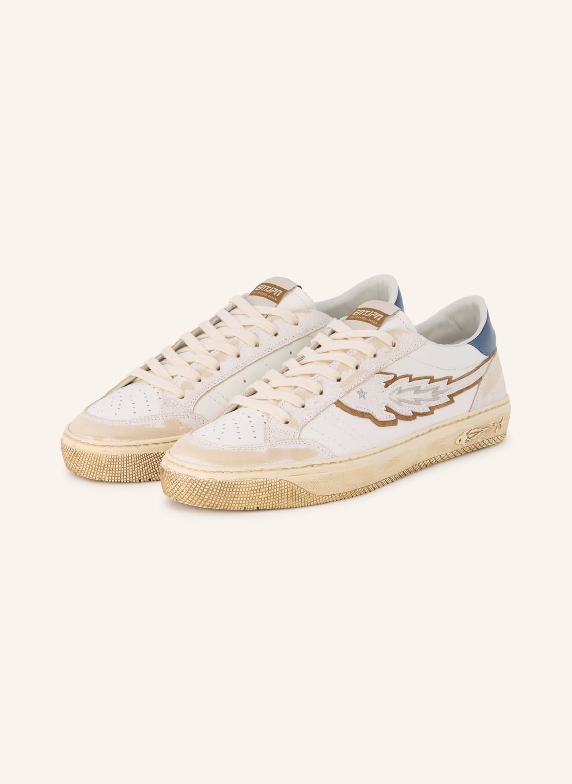 Produktový obrázek ENTERPRISE JAPAN Enterprise Japan Tenisky Jupiter Rocket bílá / béžová / tmavě modrá