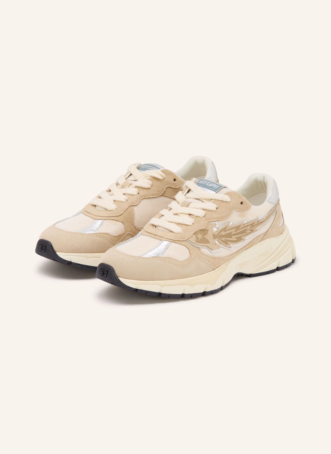 Produktový obrázek ENTERPRISE JAPAN Enterprise Japan Snaker Runner béžová / stříbrná / krémová