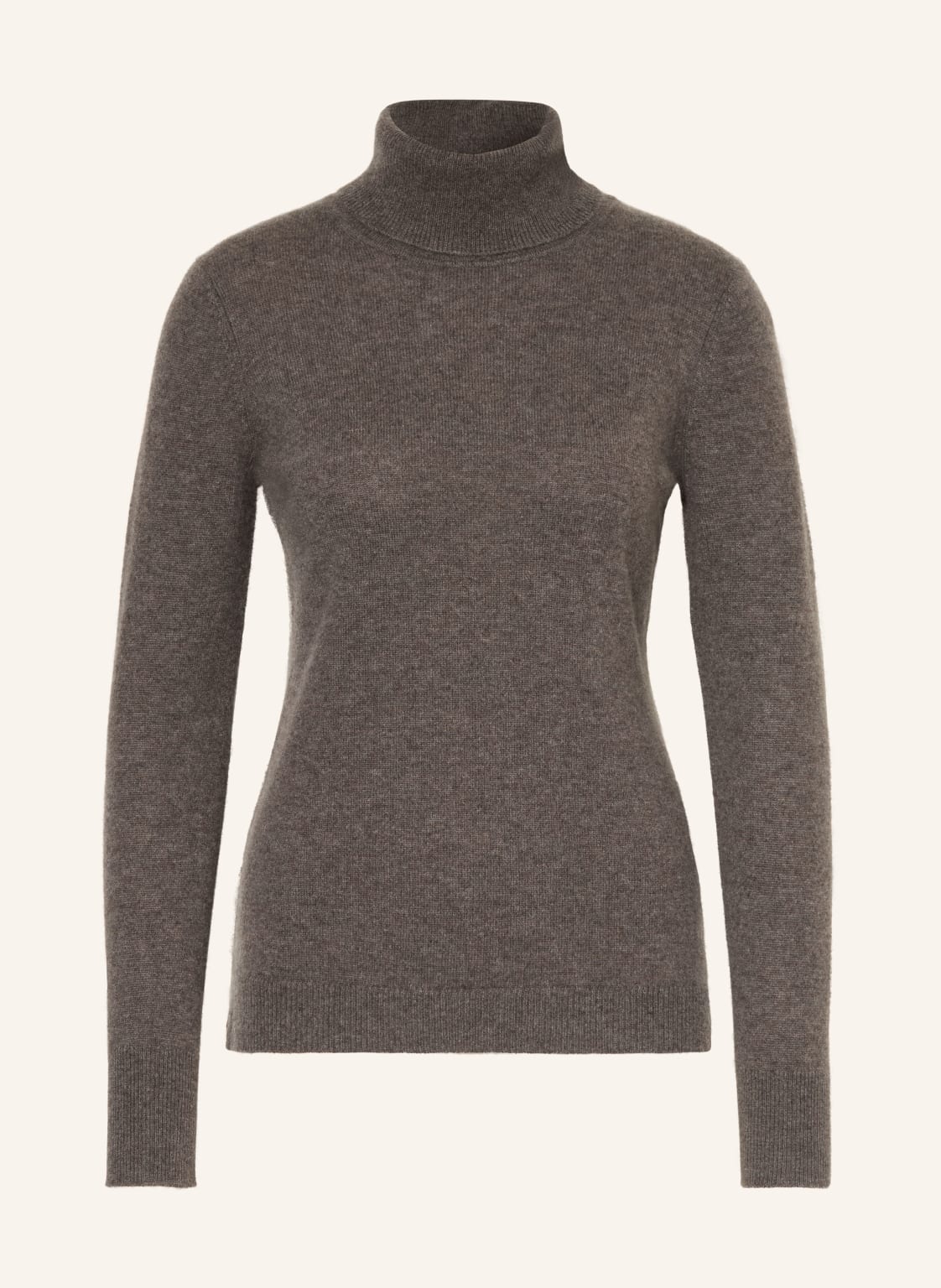 Darling Harbour Rollkragenpullover Aus Cashmere braun