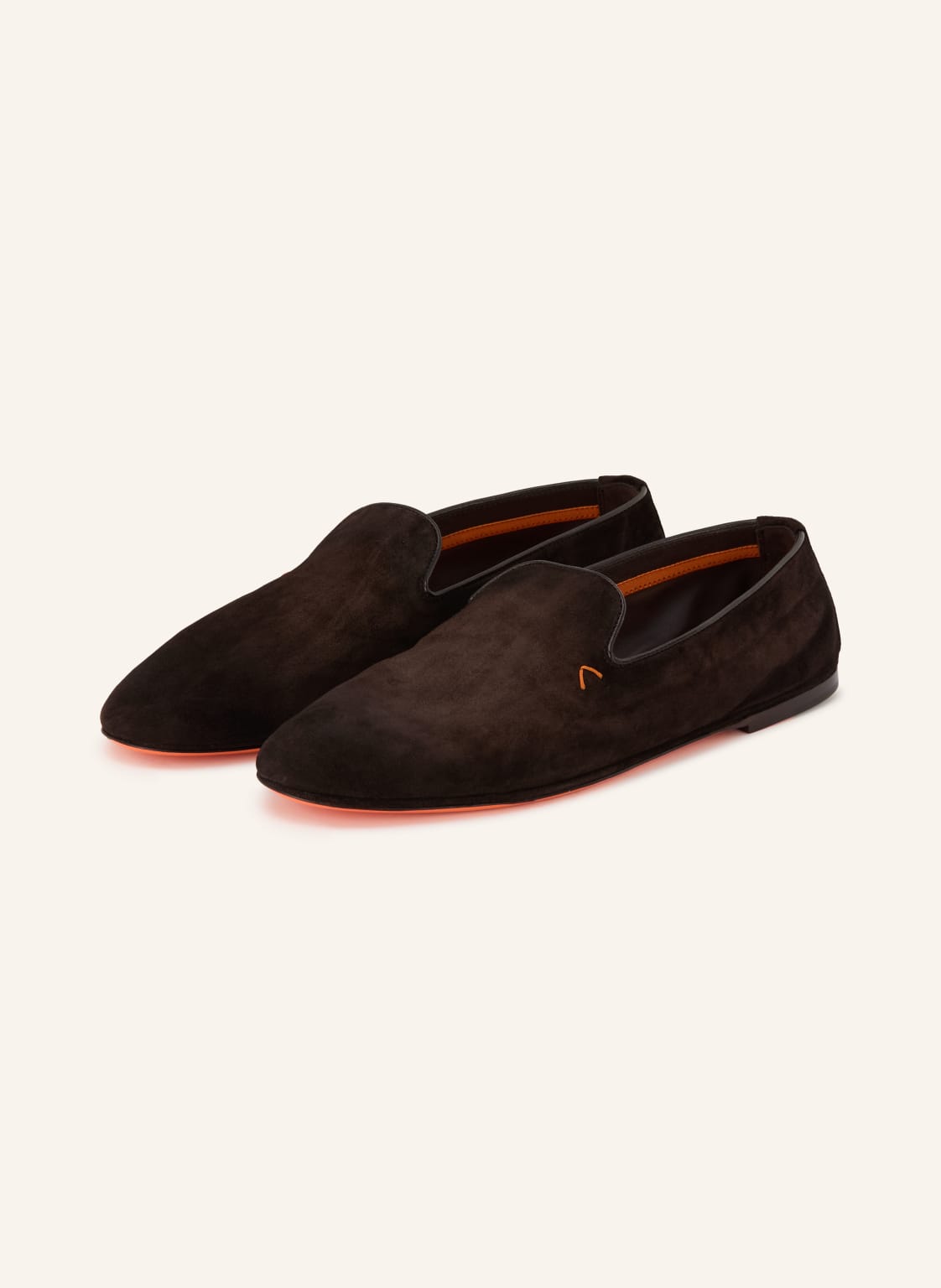 Produktový obrázek Santoni Santoni Pantofle Charmin tmavě hnědá