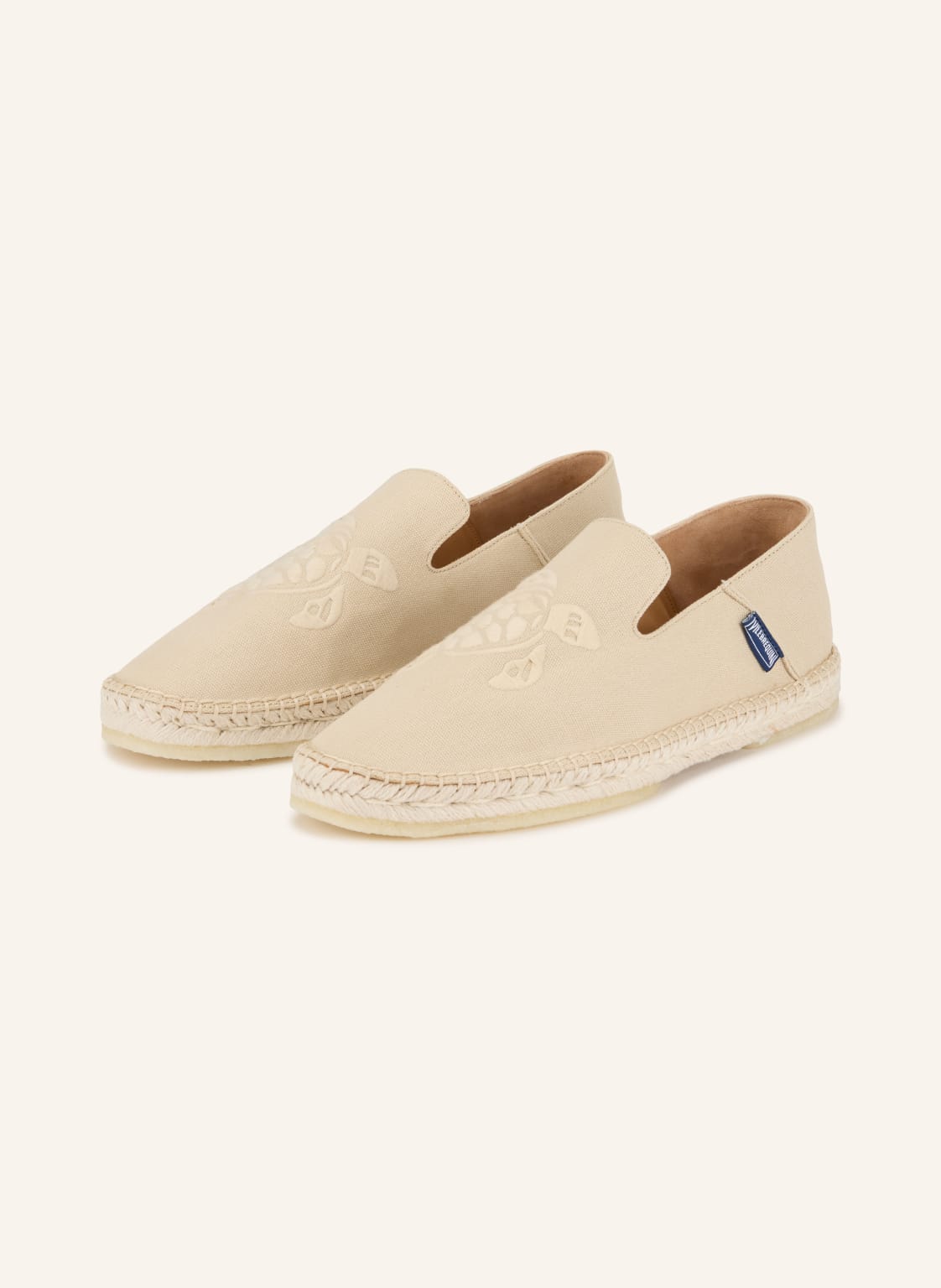 Produktový obrázek Vilebrequin Vilebrequin Espadrilky Solid Clive světle hnědá / béžová