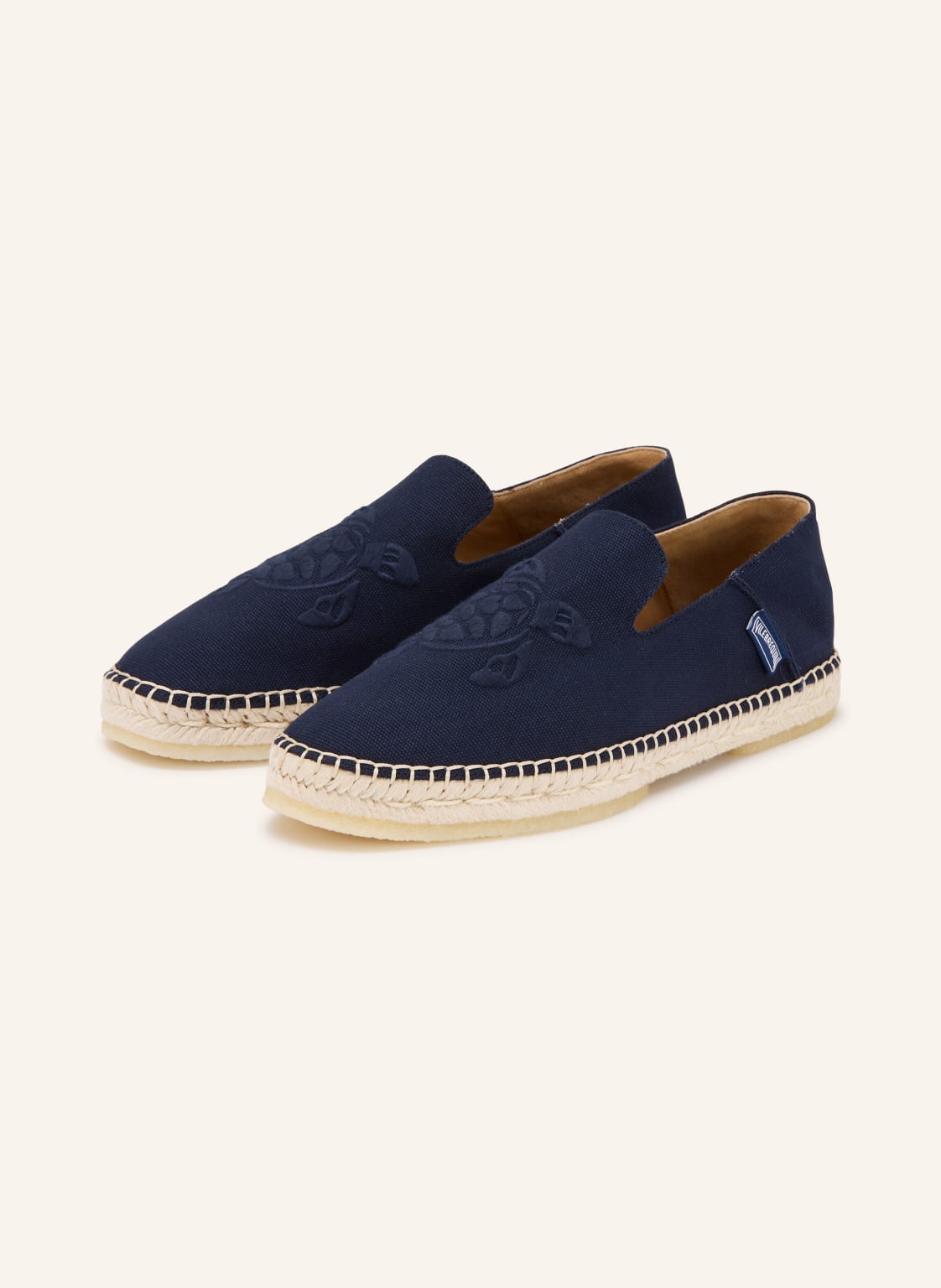 Produktový obrázek Vilebrequin Vilebrequin Espadrilky Solid Clive tmavě modrá