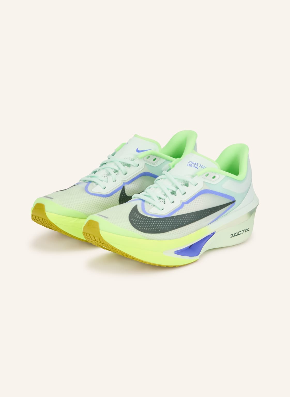 Produktový obrázek Nike Nike Běžecké Boty Zoom Fly 6 světle zelená / neonově zelená / černá