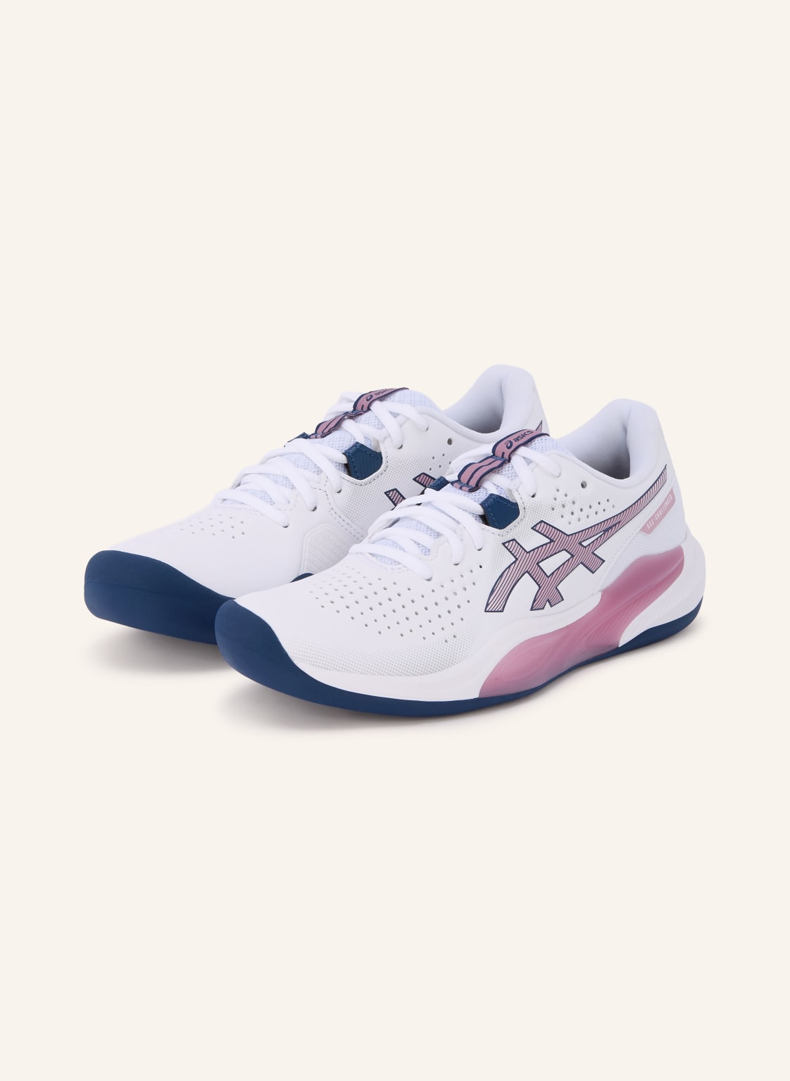 Produktový obrázek ASICS Asics Tenisové Boty Gel-Challenger 15 bílá / starorůžová / tmavě modrá