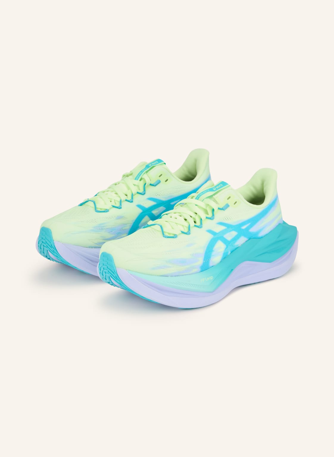 Produktový obrázek ASICS Asics Běžecké Boty Superblast 3 tyrkysová / žlutá