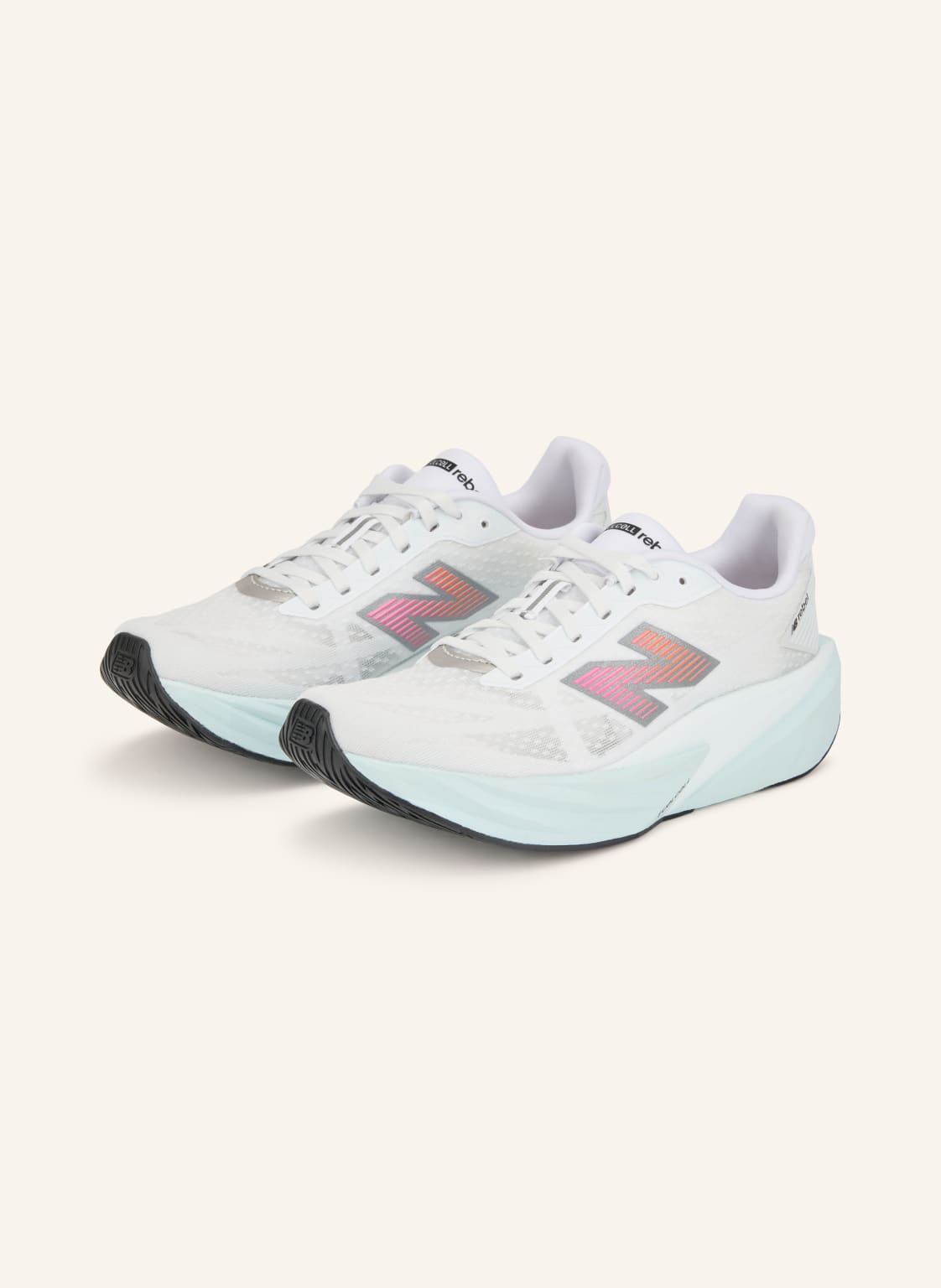 Produktový obrázek New Balance New Balance Běžecké Boty Fuelcell Rebel v5 bílá / šedá / červená