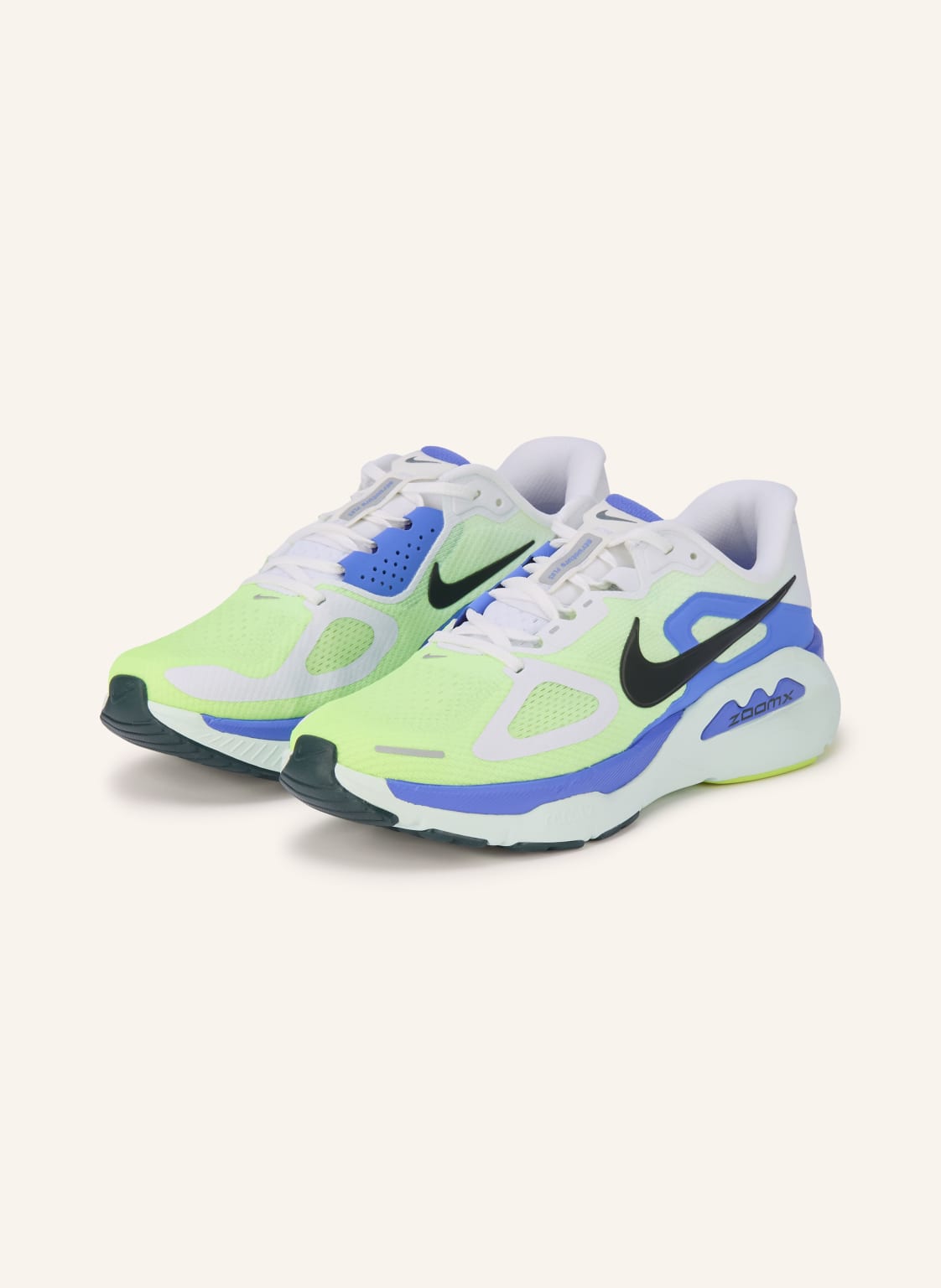 Produktový obrázek Nike Nike Běžecké Boty Structure Plus neonově zelená / modrá / bílá