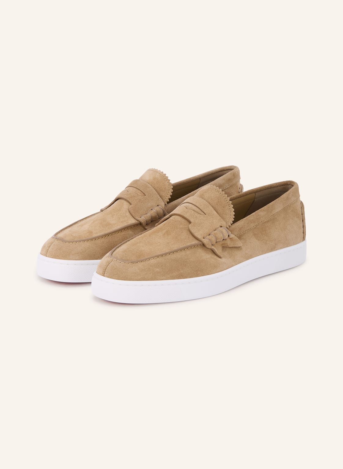 Produktový obrázek Christian Louboutin Christian Louboutin Penny Loafer The Harold I béžová