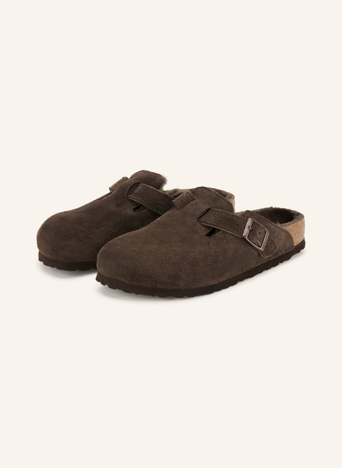 Produktový obrázek Birkenstock Birkenstock Pantofle Boston tmavě hnědá