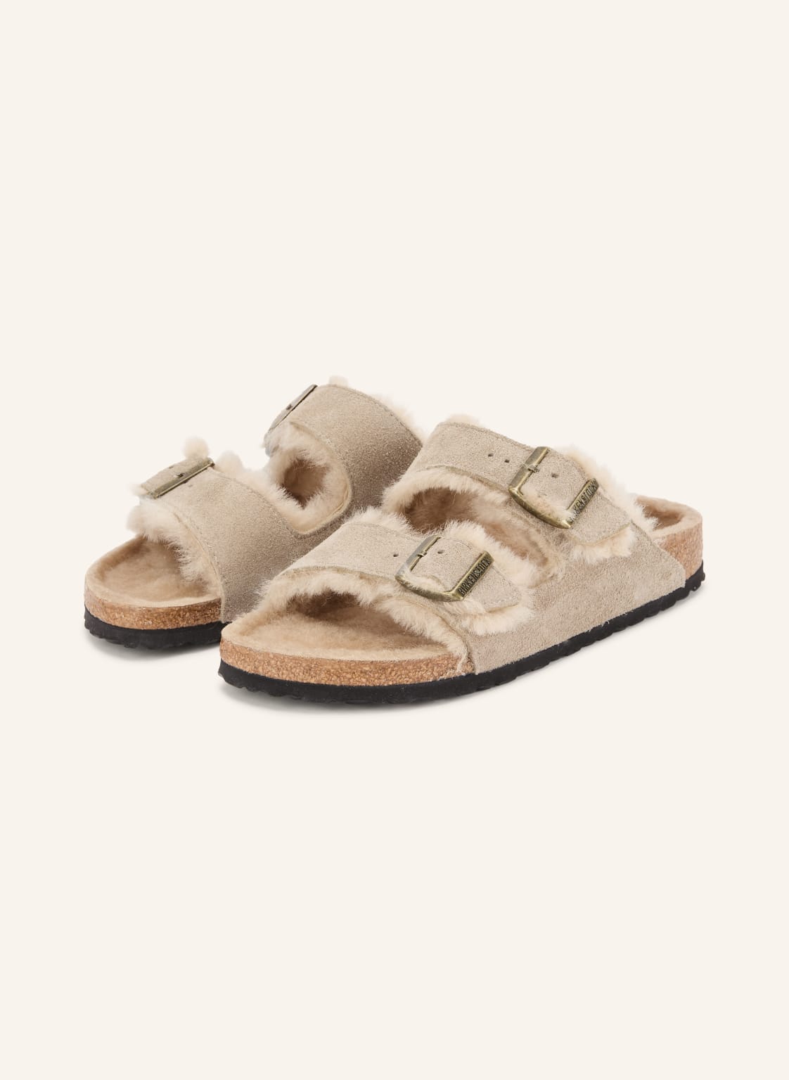 Produktový obrázek Birkenstock Birkenstock Pantofle Arizona Shearling černošedá