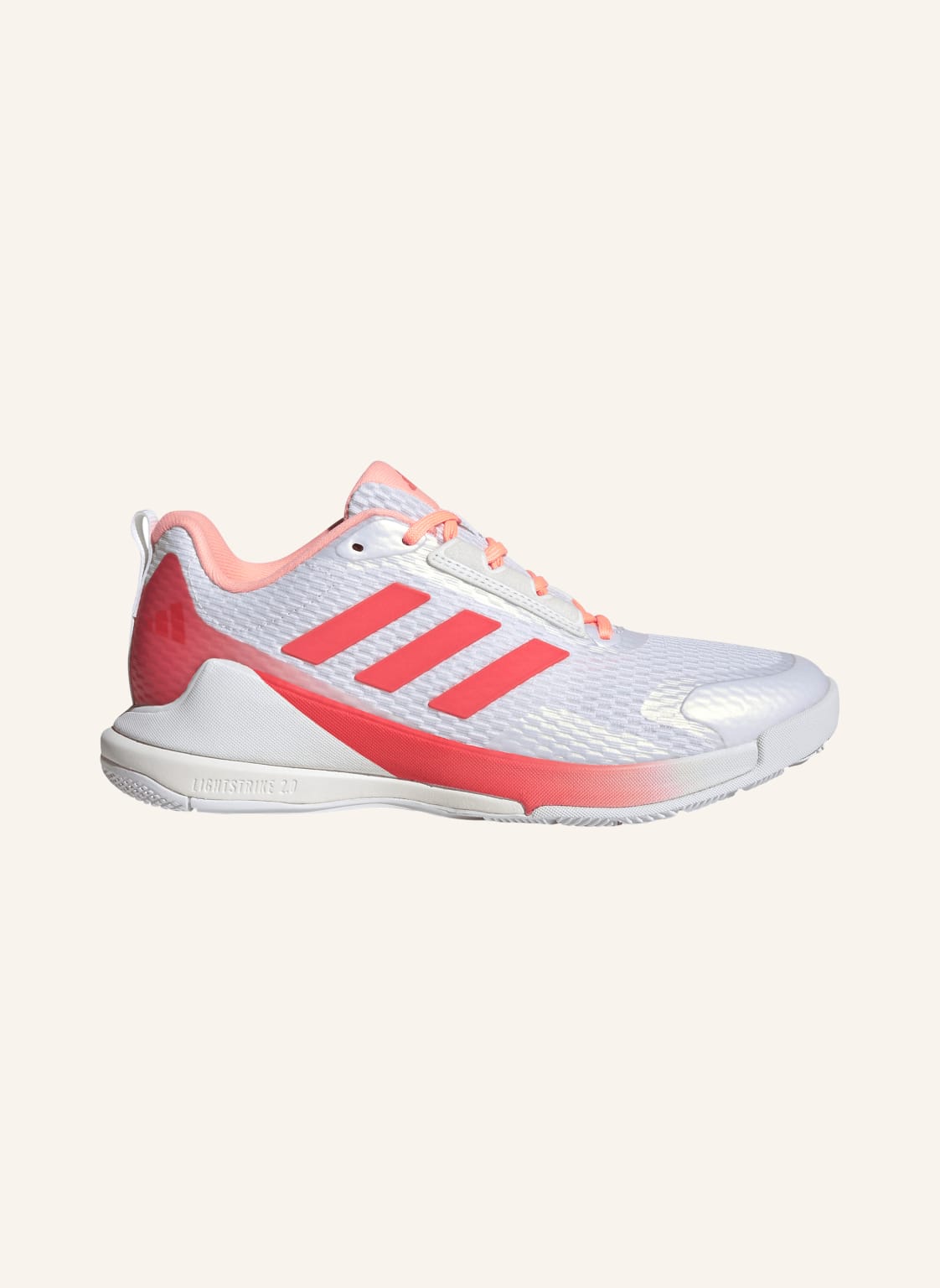 Produktový obrázek Adidas Adidas Sálové Boty Novaflight 2 bílá / neonově červená