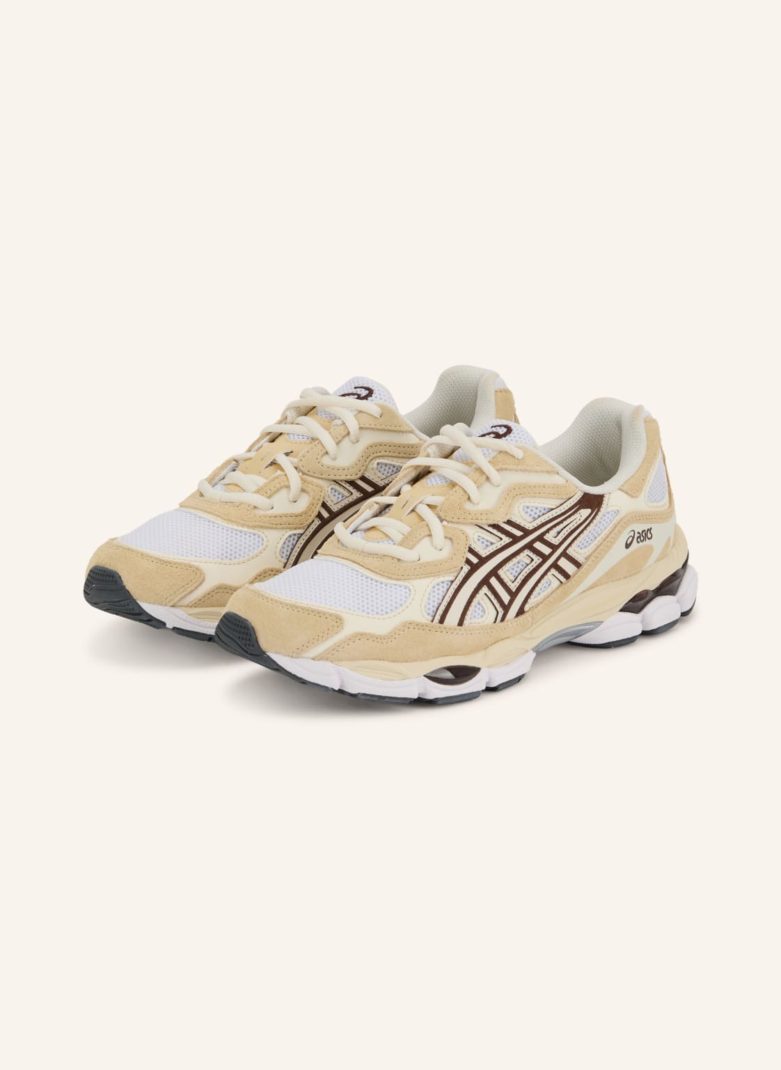 Produktový obrázek ASICS Asics Sneakersy Gel-Nyc bílá / hnědá / béžová