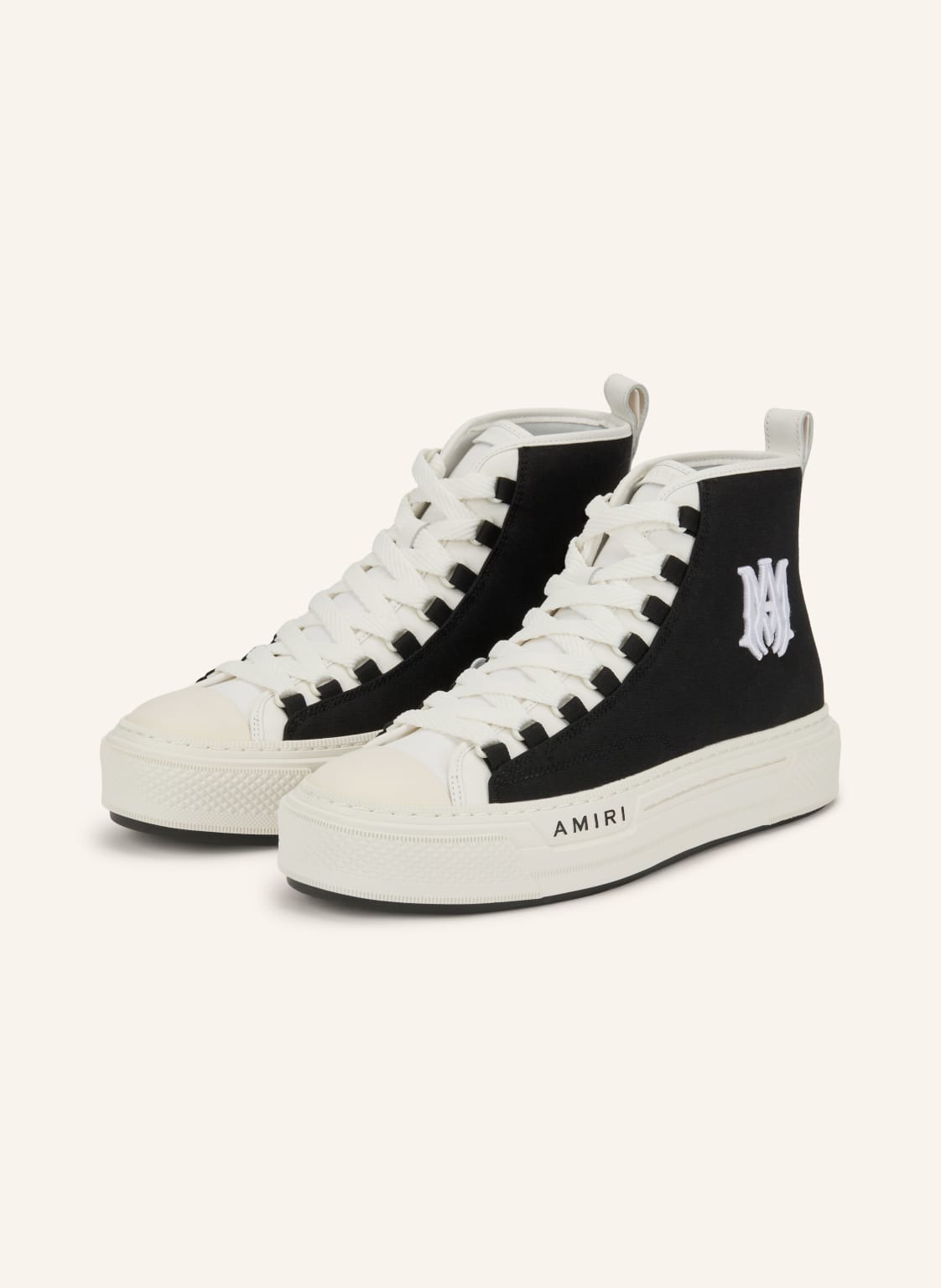 Produktový obrázek AMIRI Amiri Vysoké Sneakersy Court černá / bílá