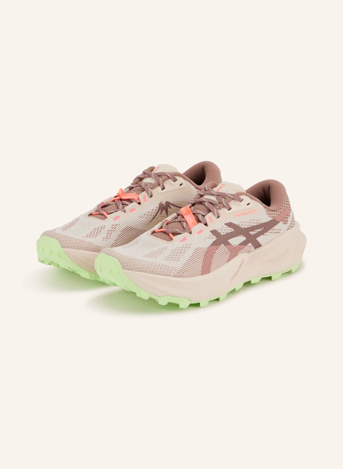 Produktový obrázek ASICS Asics Boty Na Trailový Běh Trabuco 14 světle růžová / starorůžová